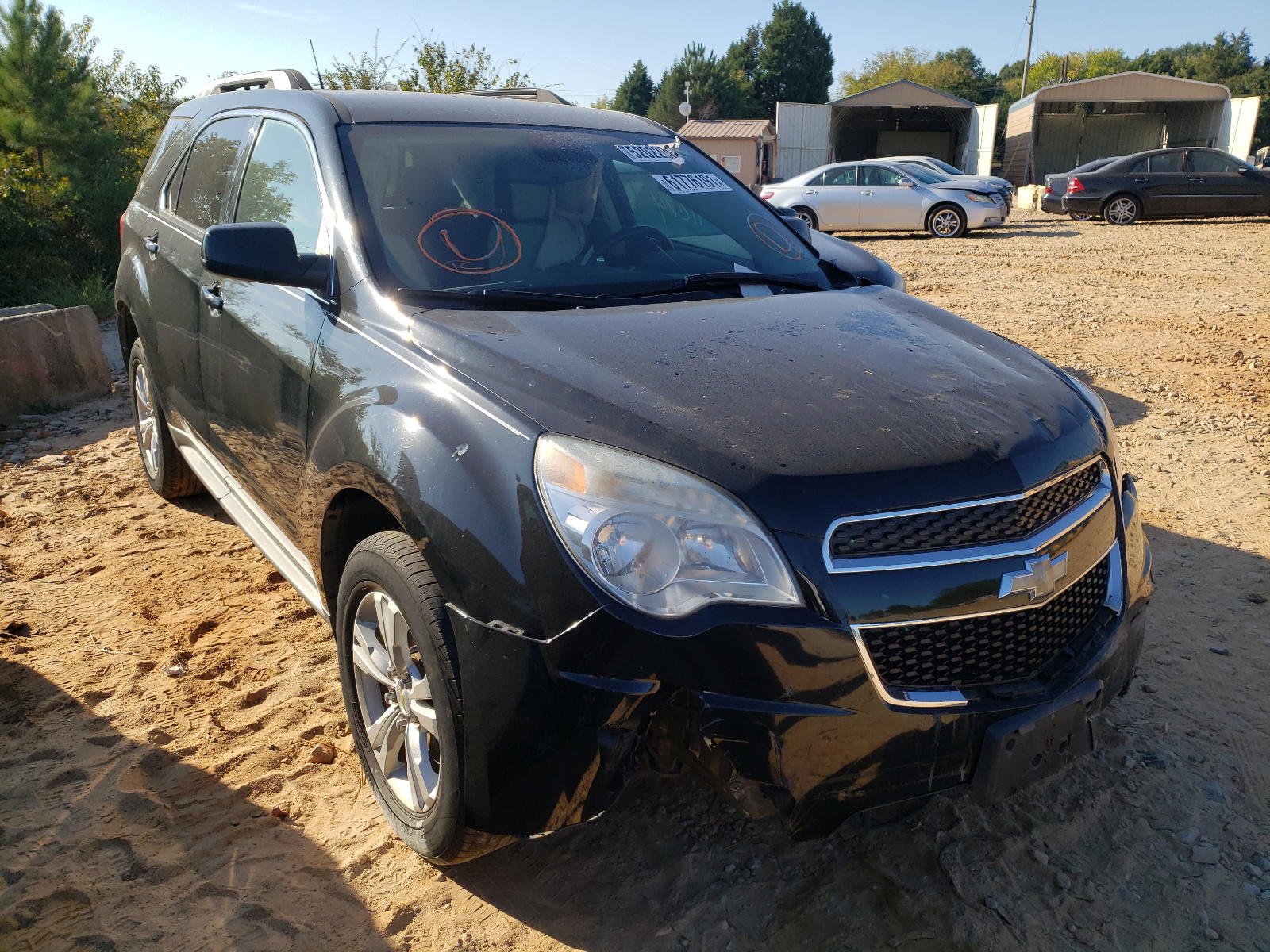 CHEVROLET EQUINOX LT 2012 with VIN 2GNALDEK7C6364822 - Photo from auction