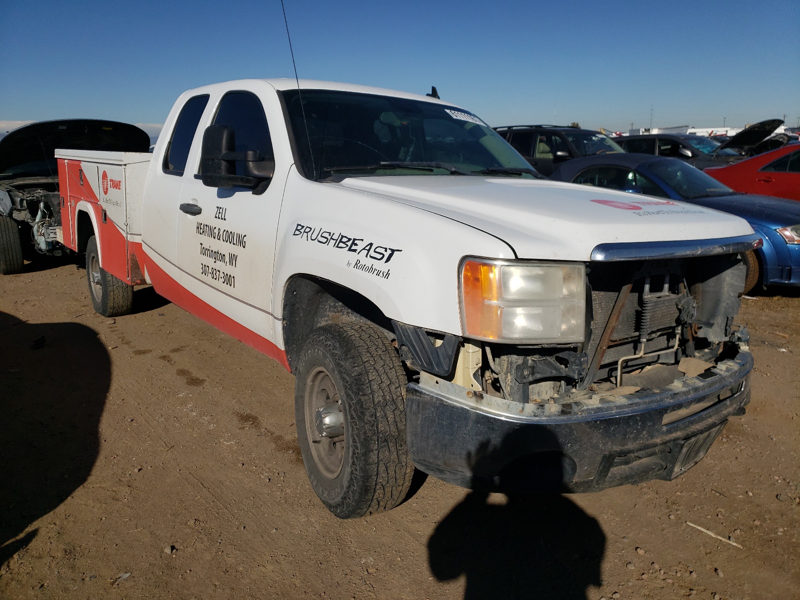 GMC SIERRA K25 2008 with VIN 1GTHK29K18E185168 - Photo from auction