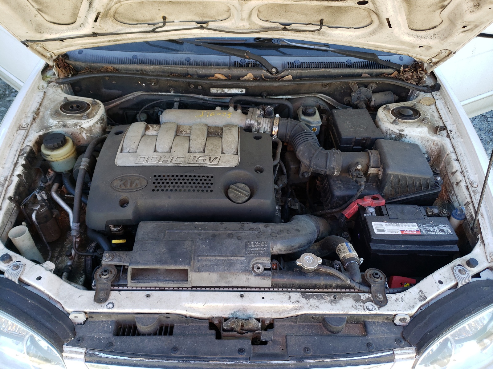 Photo 7 from auction – 2002 KIA SPECTRA BA with VIN KNAFB121325129918