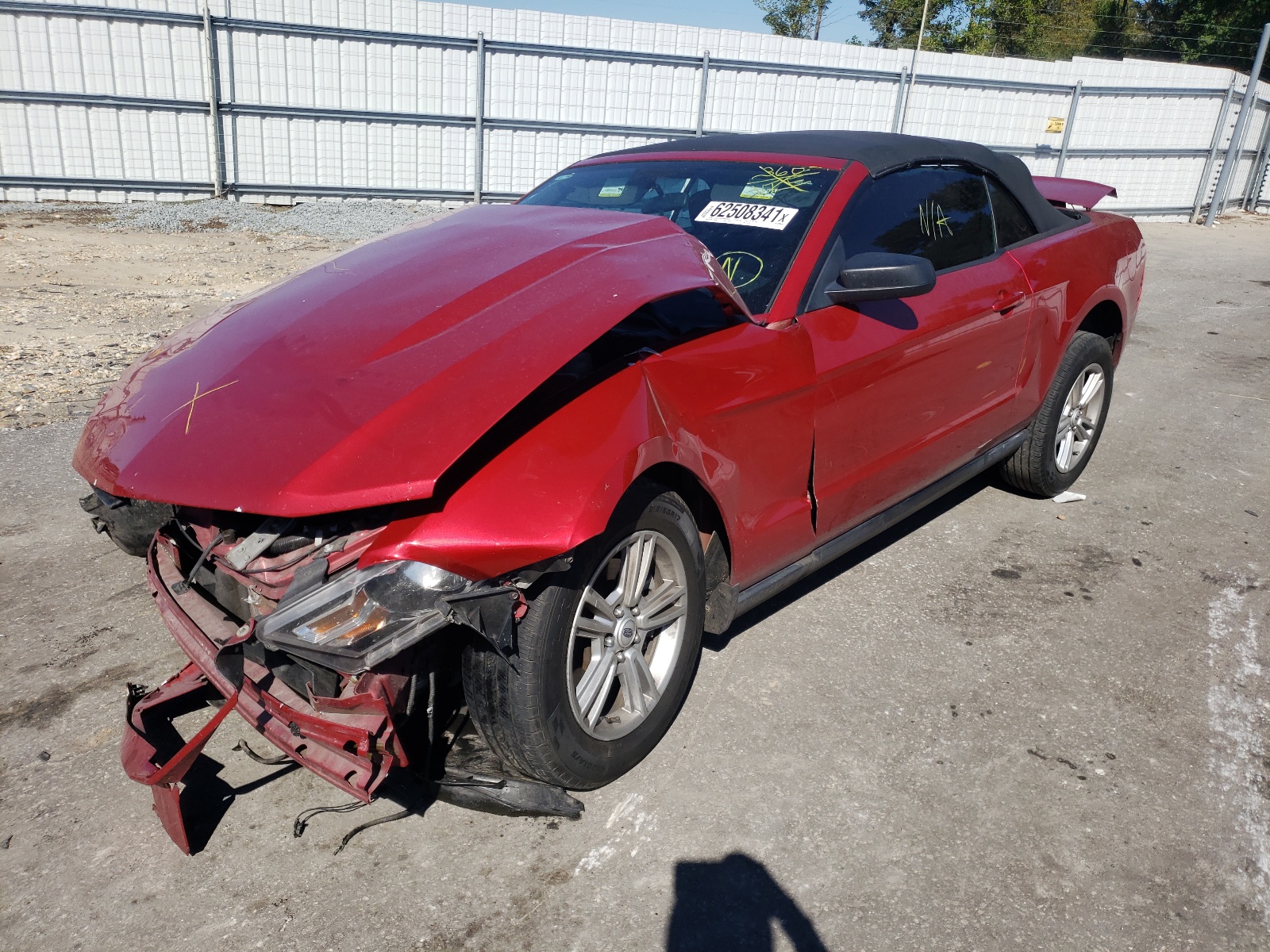 Photo 2 from auction – 2011 FORD MUSTANG with VIN 1ZVBP8EM3B5154154