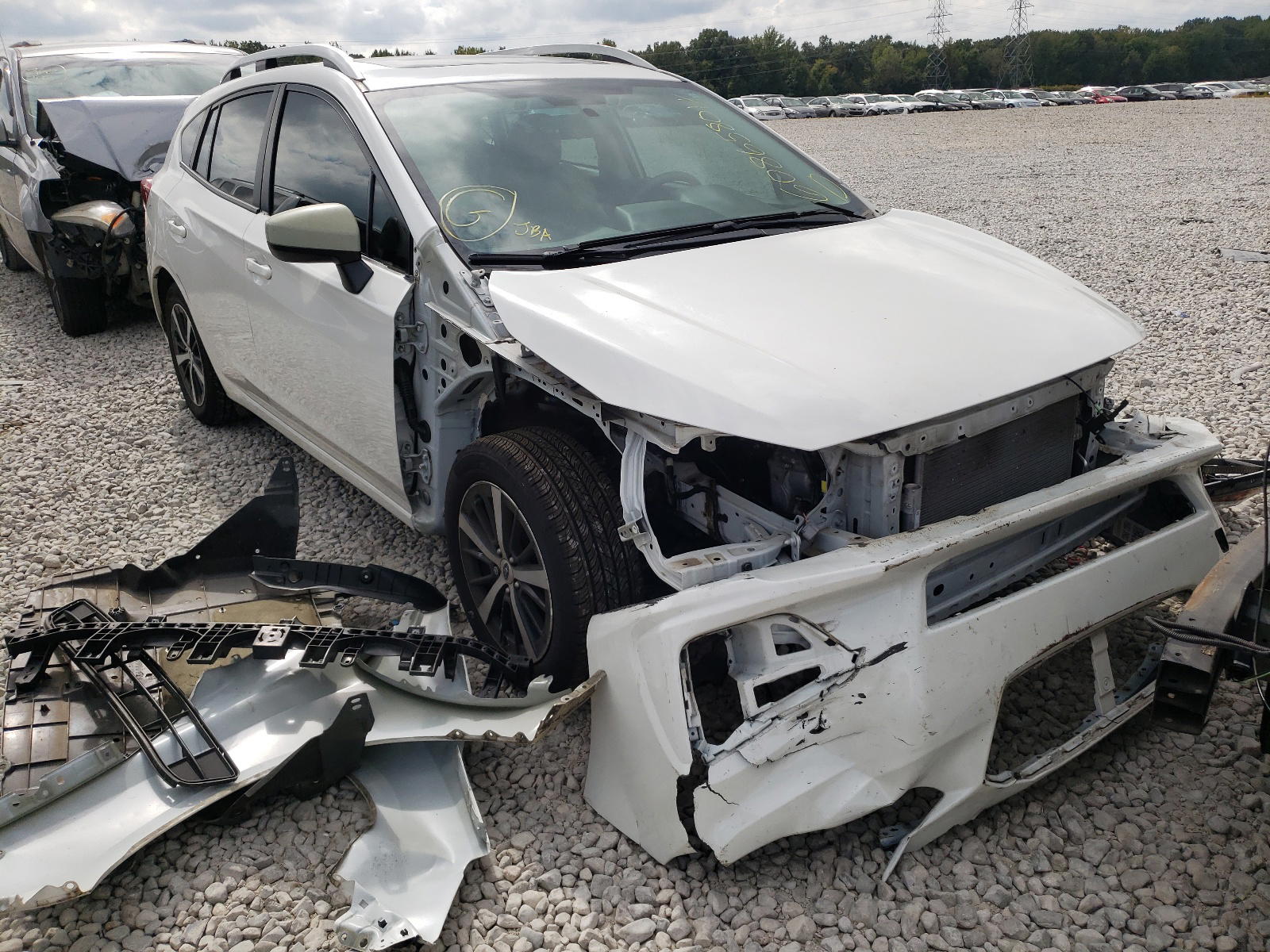 SUBARU IMPREZA PR 2019 with VIN 4S3GTAD64K3714936 - Photo from auction