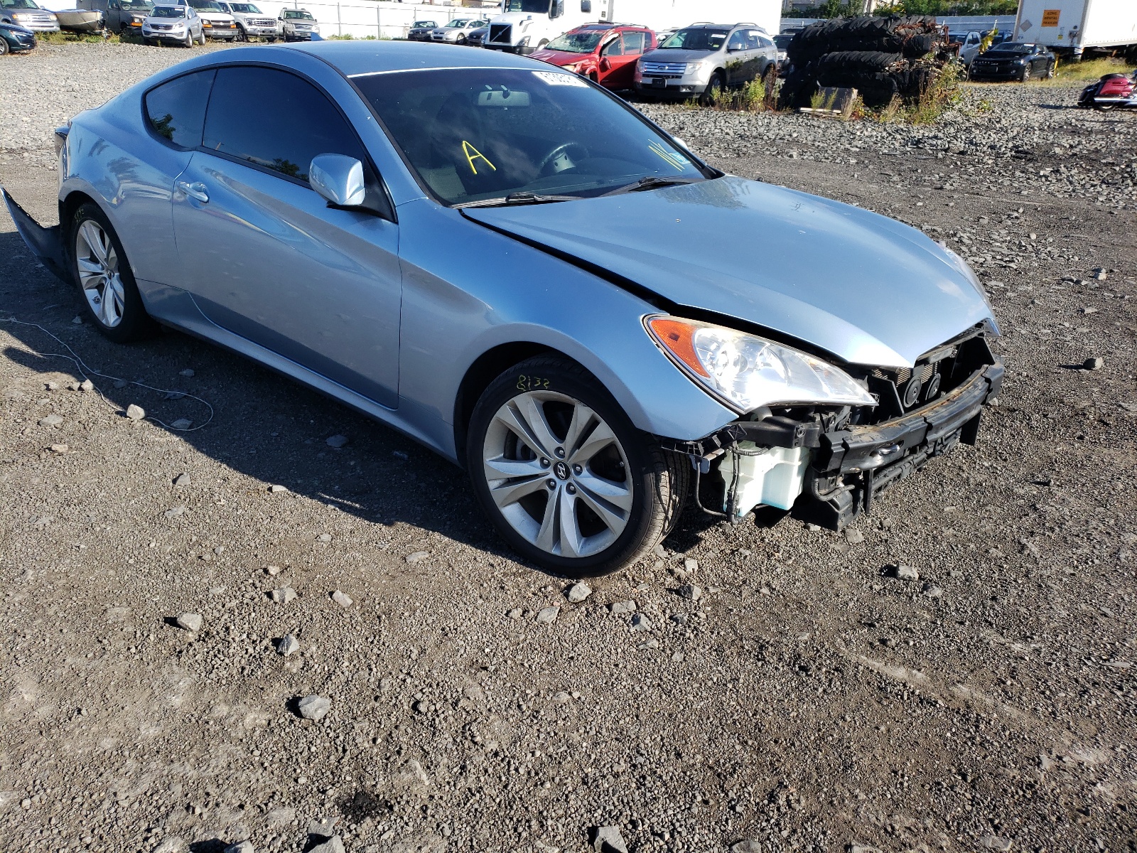 HYUNDAI GENESIS CO 2011 with VIN KMHHT6KD9BU046950 - Photo from auction