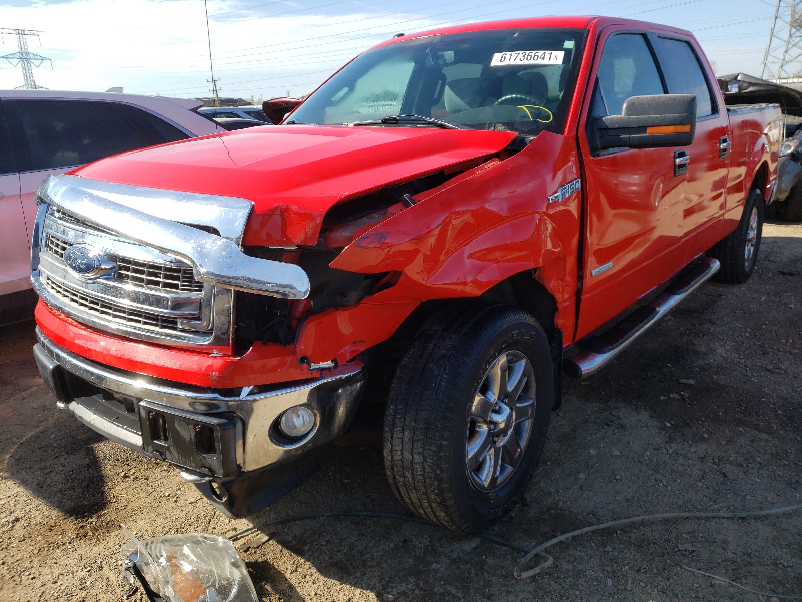 Photo 2 from auction – 2014 FORD F150 SUPER with VIN 1FTFW1ET3EFB21059