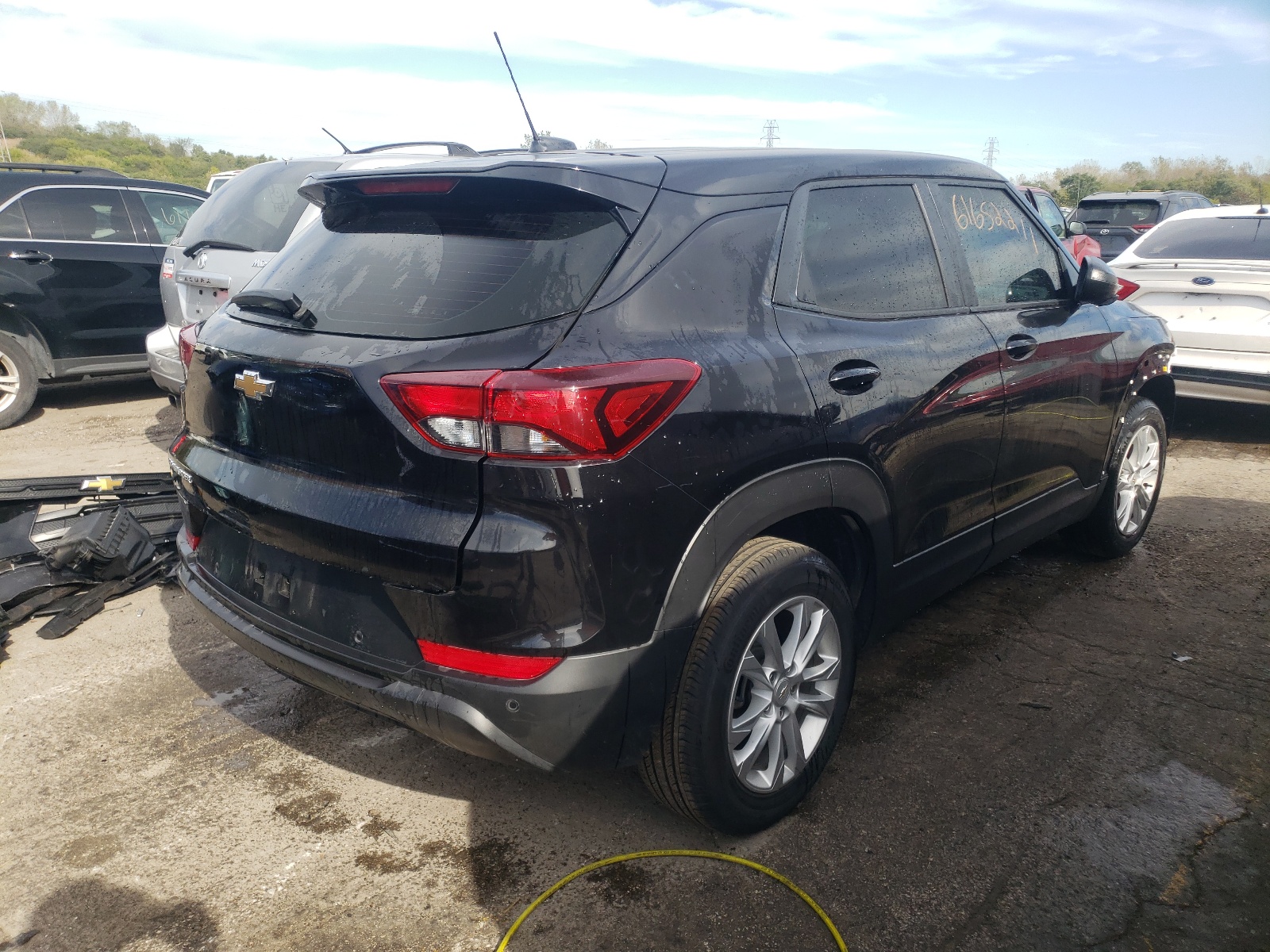 Photo 4 from auction – 2021 CHEVROLET TRAILBLAZE with VIN KL79MMS21MB058448