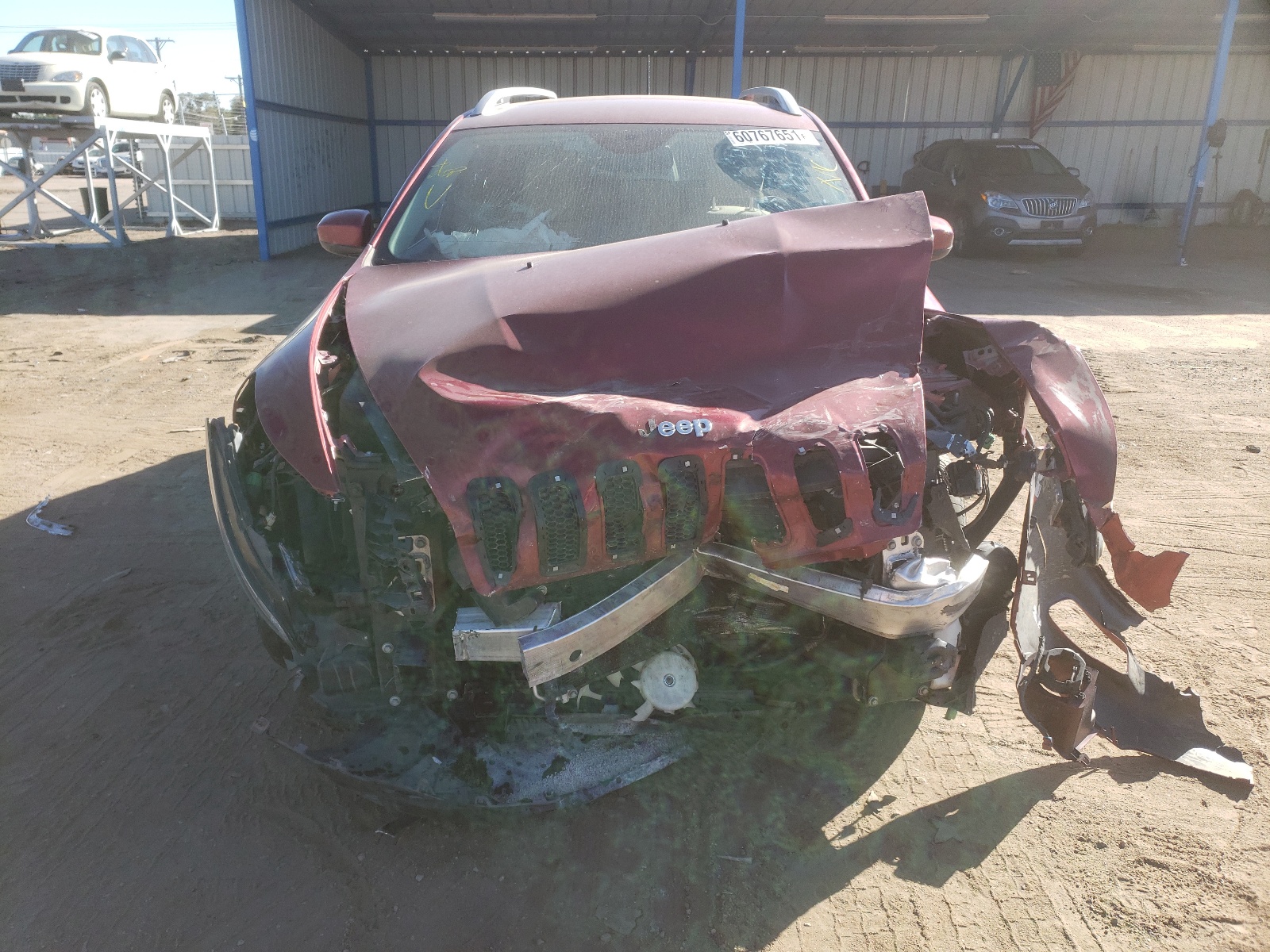 Photo 9 from auction – 2016 JEEP CHEROKEE L with VIN 1C4PJLCS2GW352451