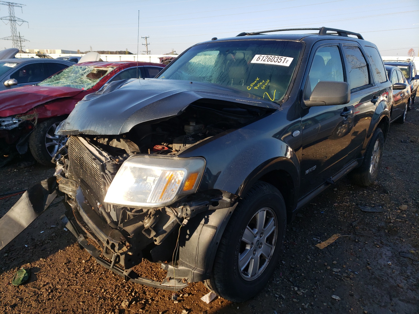 Photo 2 from auction – 2008 MERCURY MARINER with VIN 4M2CU81198KJ40341