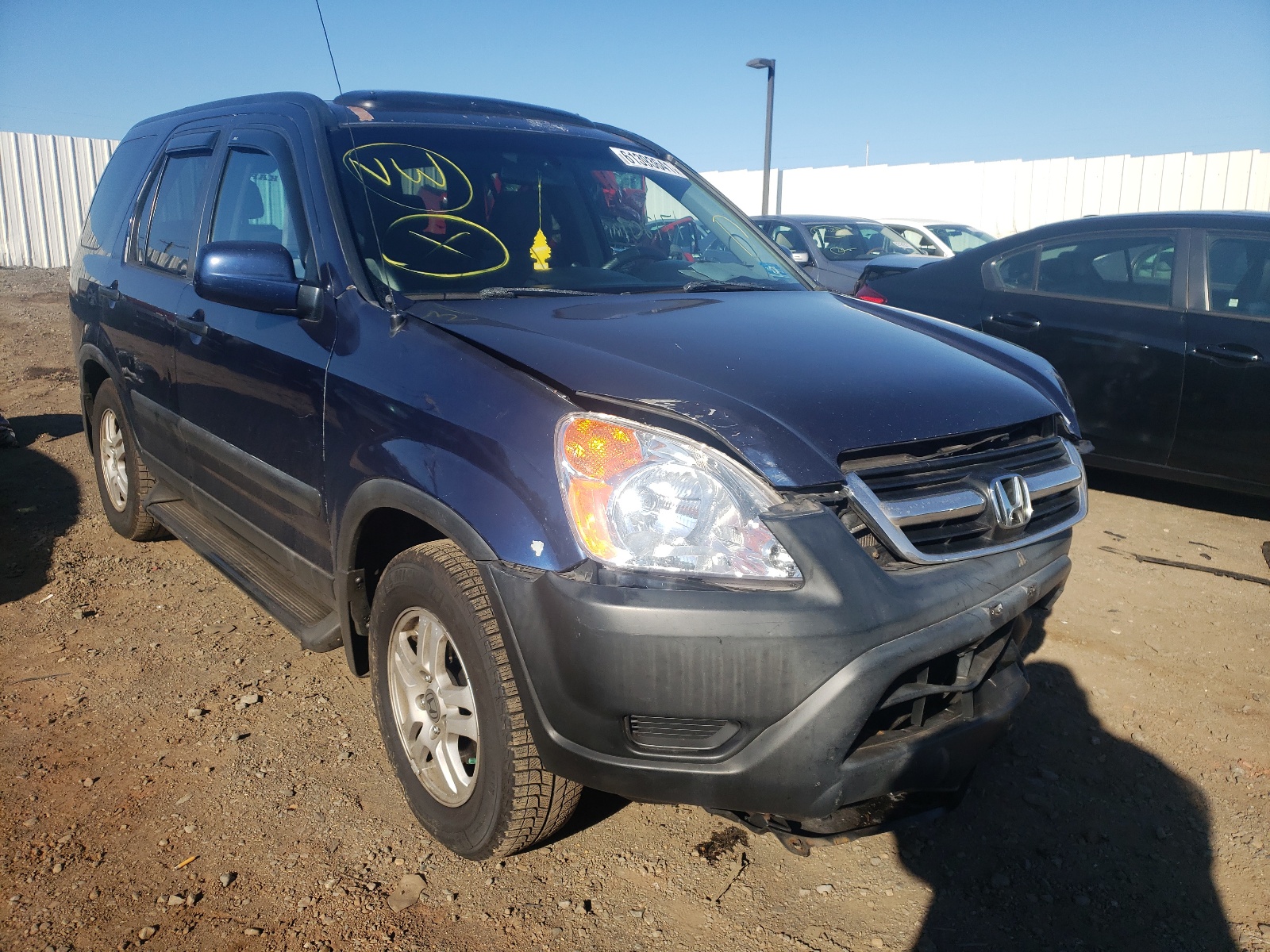 HONDA CR-V EX 2004 with VIN SHSRD78844U253790 - Photo from auction