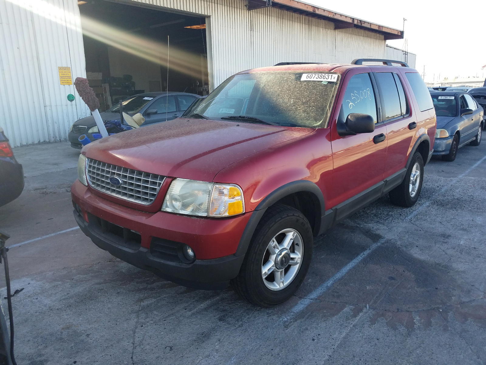 Photo 2 from auction – 2003 FORD EXPLORER X with VIN 1FMZU63K53ZA90141
