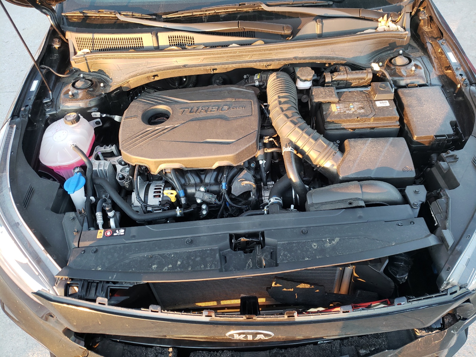 Photo 7 from auction – 2021 KIA FORTE GT with VIN 3KPF44AC5ME339476