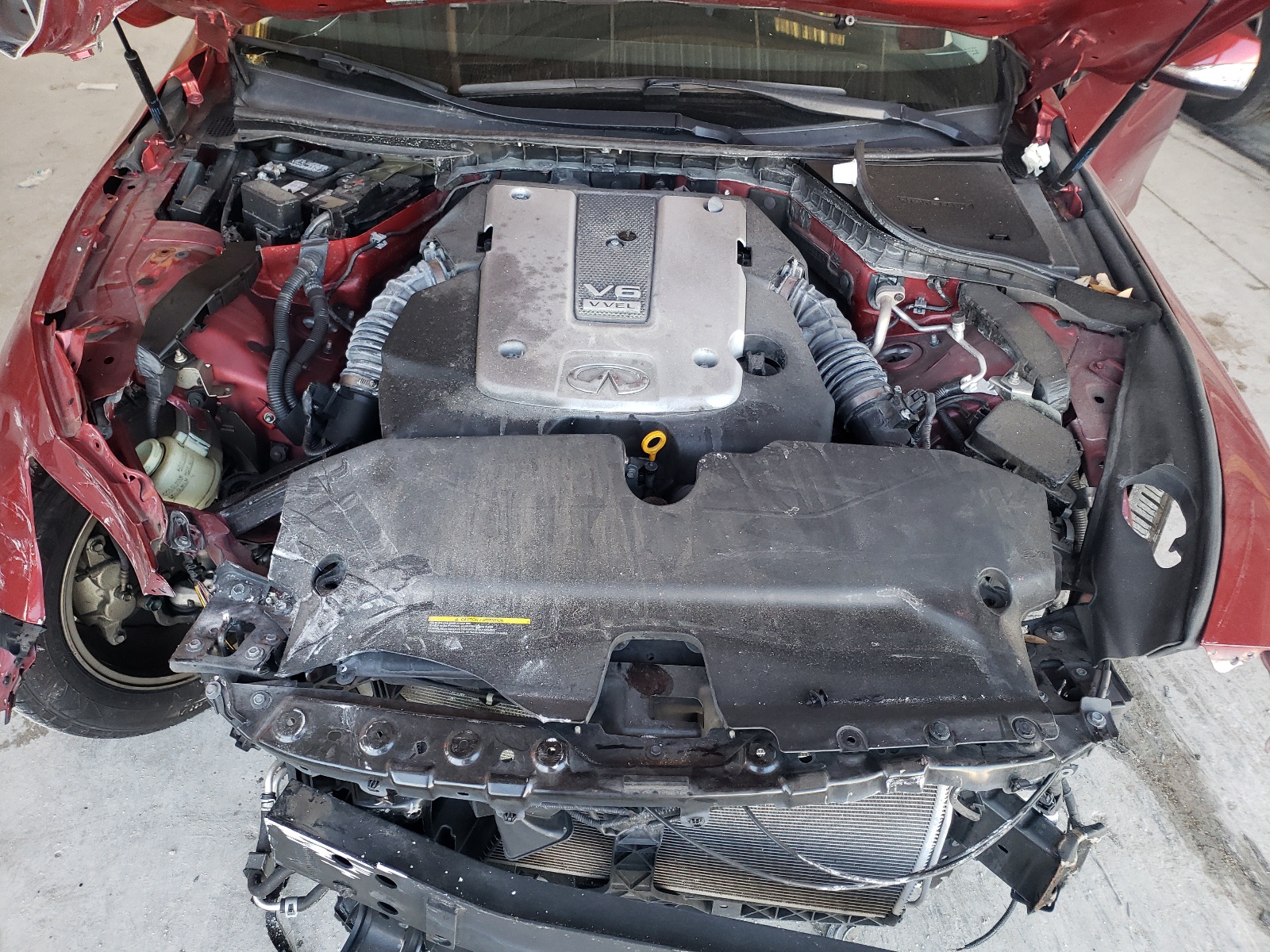 Photo 7 from auction – 2015 INFINITI Q50 BASE with VIN JN1BV7AP0FM353521
