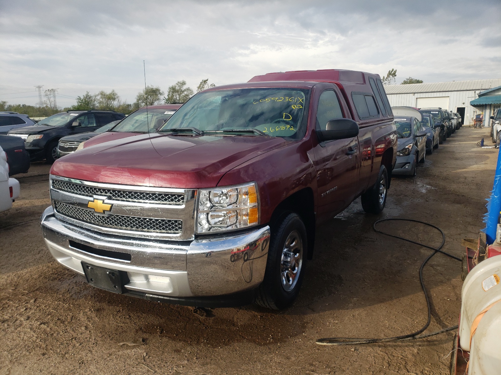 Photo 2 from auction – 2013 CHEVROLET SILVERADO with VIN 1GCNCPE09DZ266892