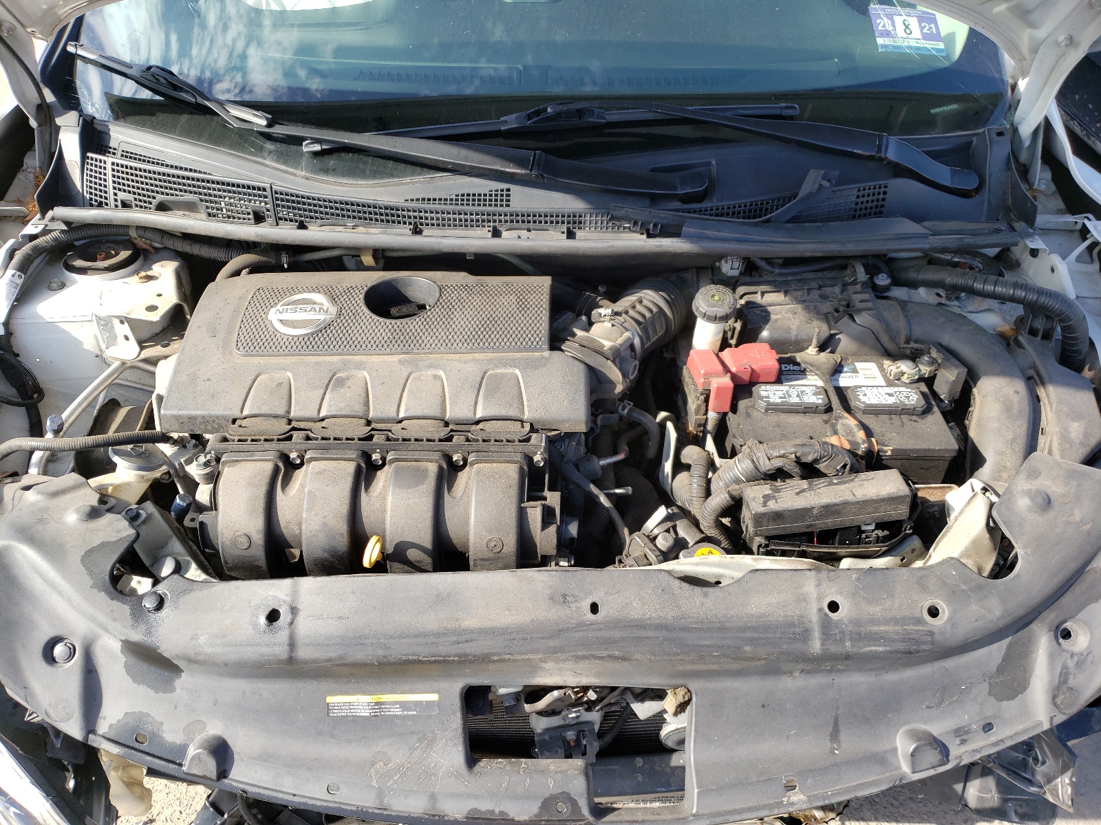 Photo 7 from auction – 2014 NISSAN SENTRA S with VIN 3N1AB7AP3EL644253