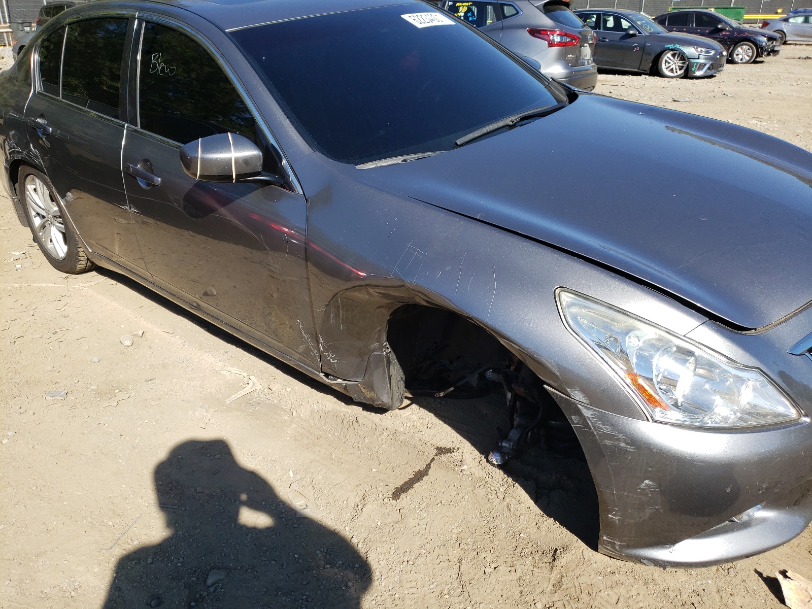 Photo 9 from auction – 2013 INFINITI G37 with VIN JN1CV6AR4DM761369