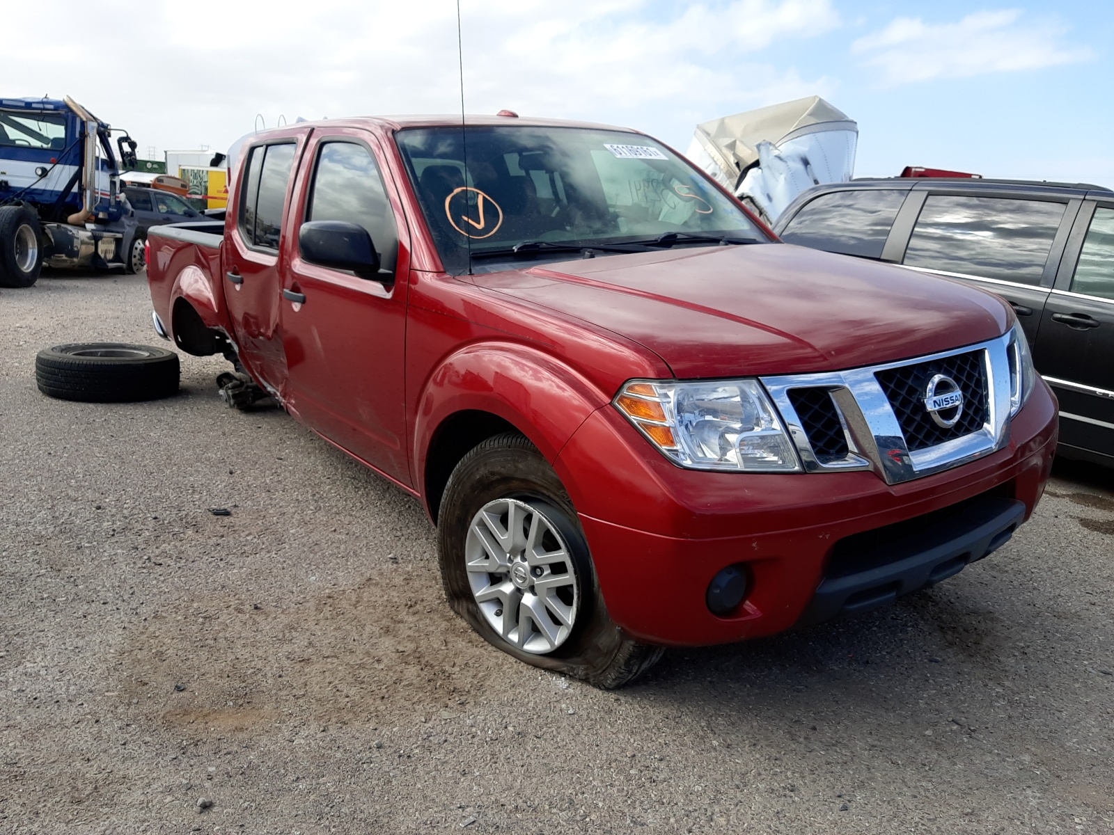 Photo 1 from auction – 2016 NISSAN FRONTIER S with VIN 1N6AD0ER9GN743072
