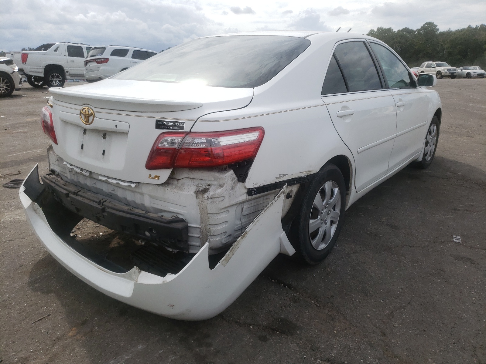 Photo 4 from auction – 2007 TOYOTA CAMRY CE with VIN JTNBE46K473067425