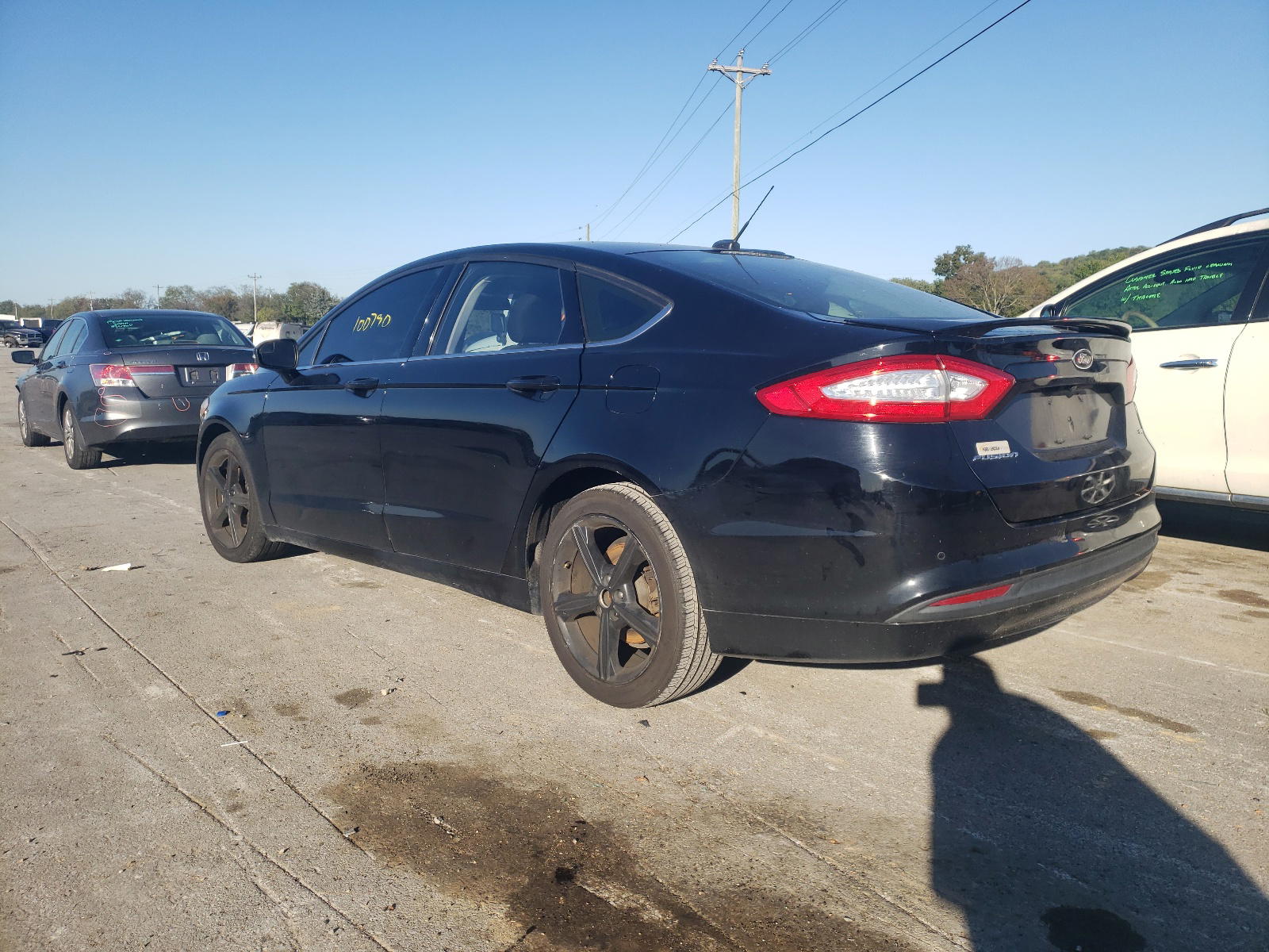 Photo 3 from auction – 2016 FORD FUSION SE with VIN 3FA6P0H77GR337675
