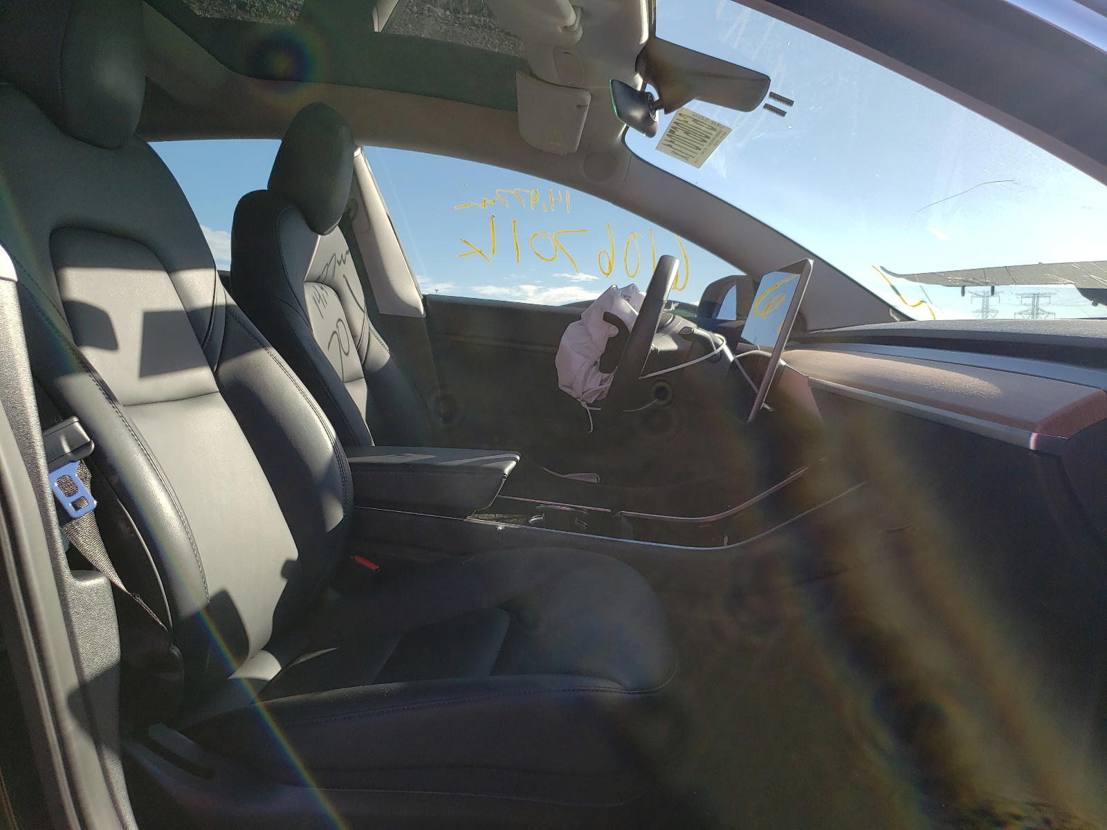 Photo 5 from auction – 2020 TESLA MODEL 3 with VIN 5YJ3E1EC5LF713098