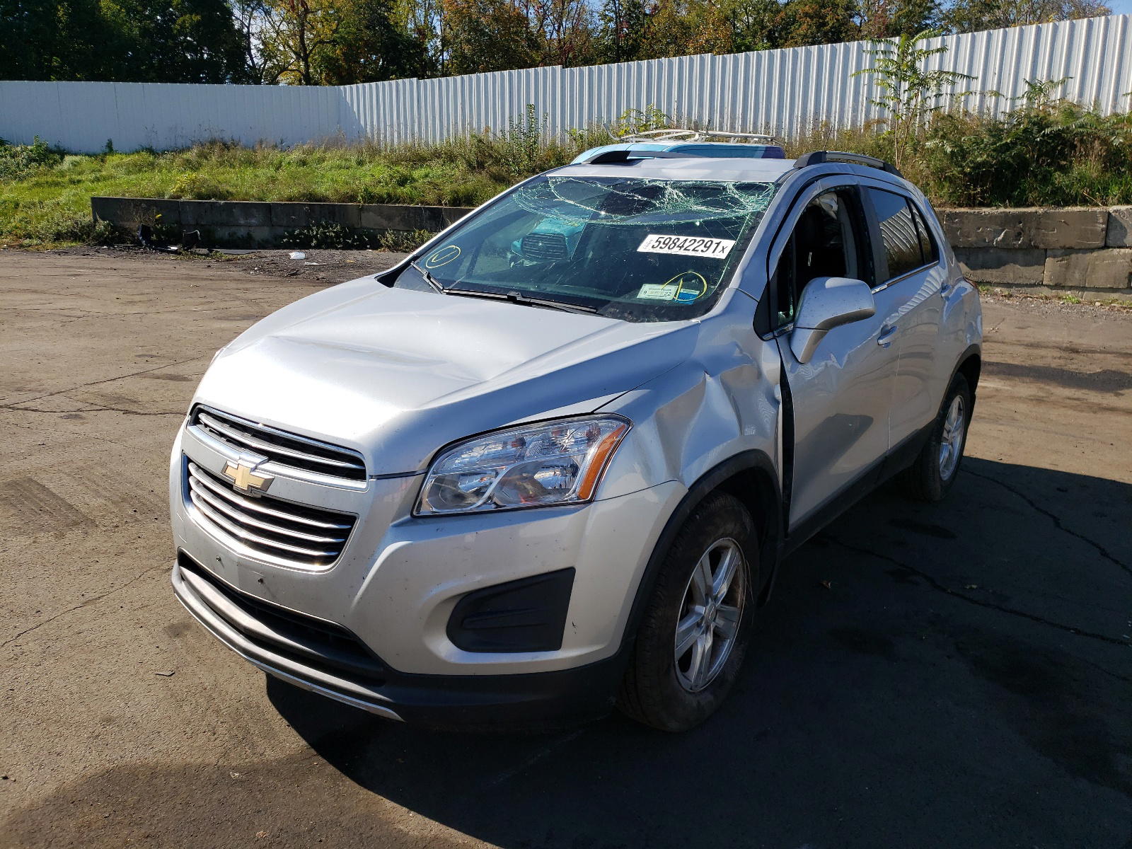Photo 9 from auction – 2016 CHEVROLET TRAX 1LT with VIN KL7CJPSB2GB584723
