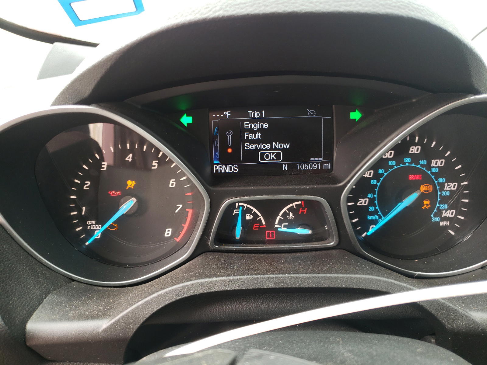 Photo 8 from auction – 2016 FORD ESCAPE SE with VIN 1FMCU0G92GUA96864