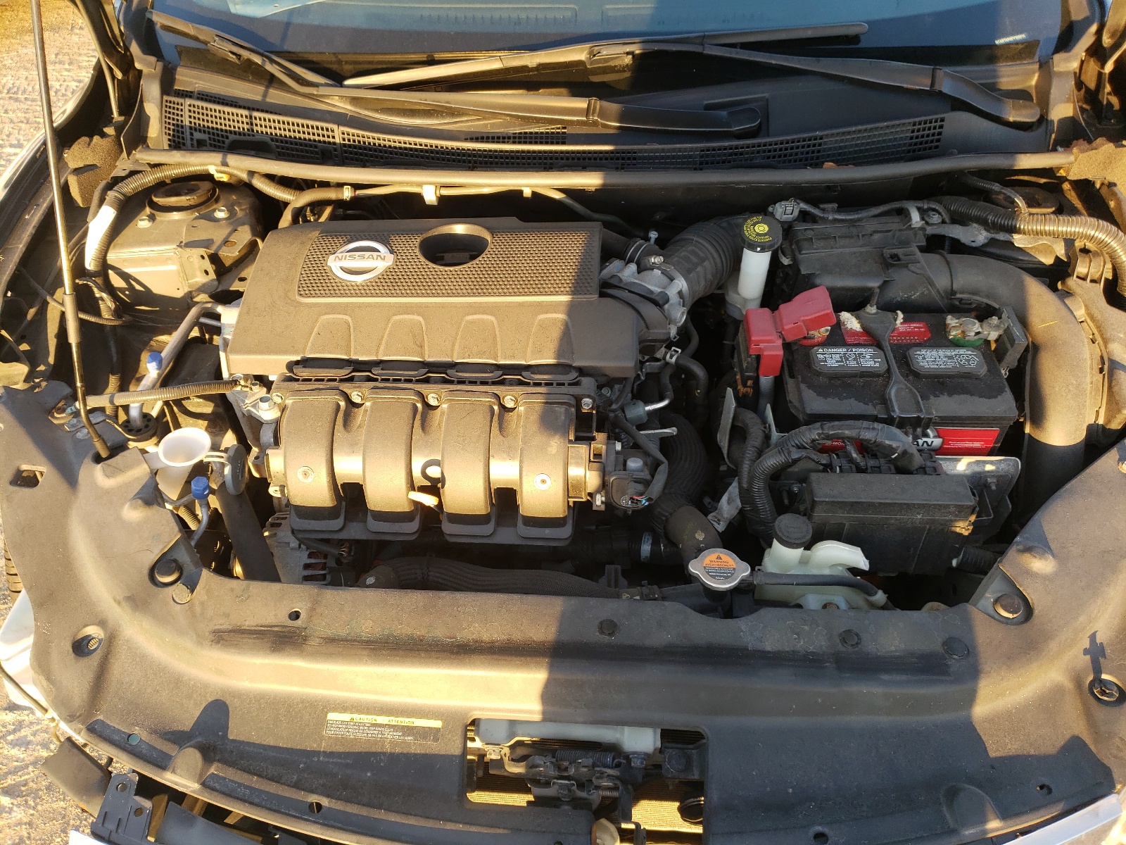 Photo 7 from auction – 2014 NISSAN SENTRA S with VIN 3N1AB7AP4EY309215