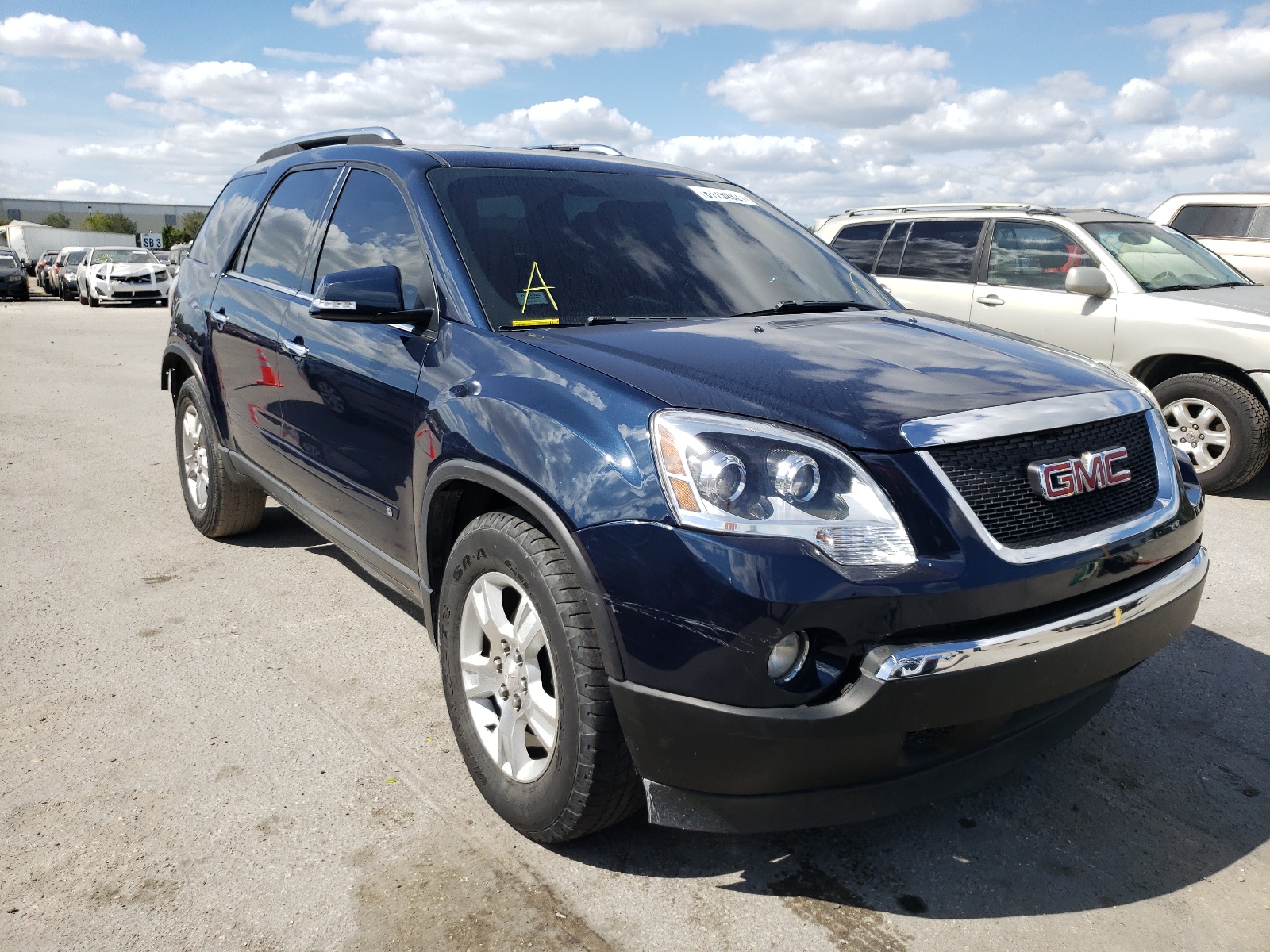 Photo 1 from auction – 2009 GMC ACADIA SLT with VIN 1GKEV23D49J137469