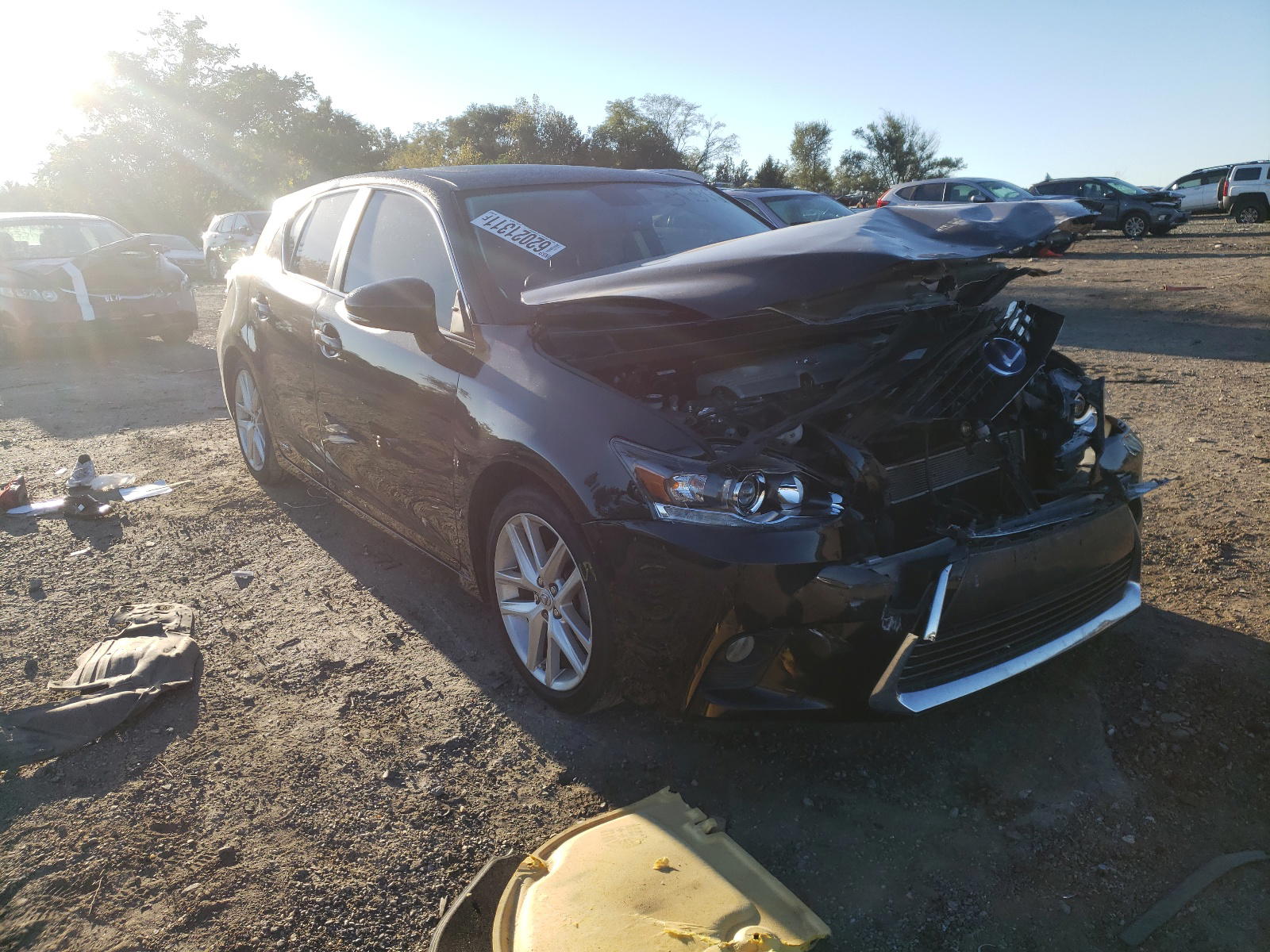 LEXUS CT 200 2017 with VIN JTHKD5BH7H2295349 - Photo from auction
