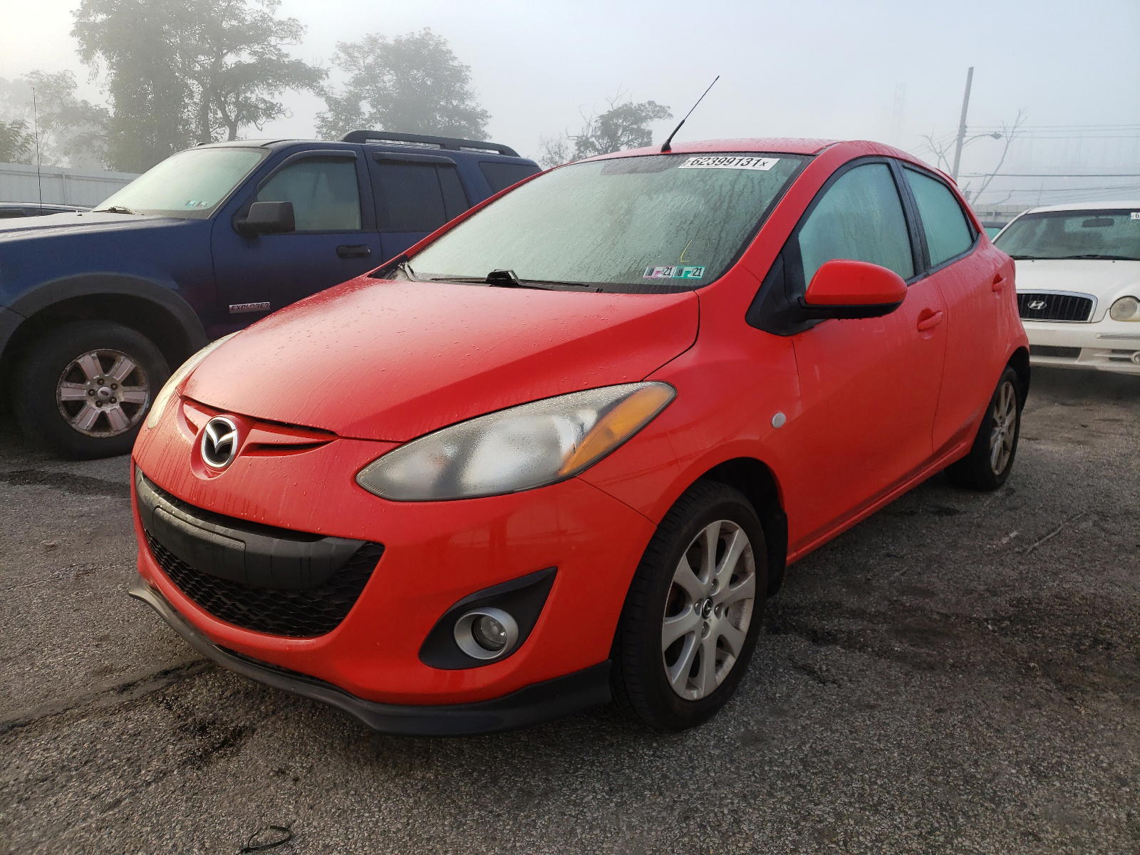 Photo 2 from auction – 2013 MAZDA MAZDA2 with VIN JM1DE1LYXD0162346