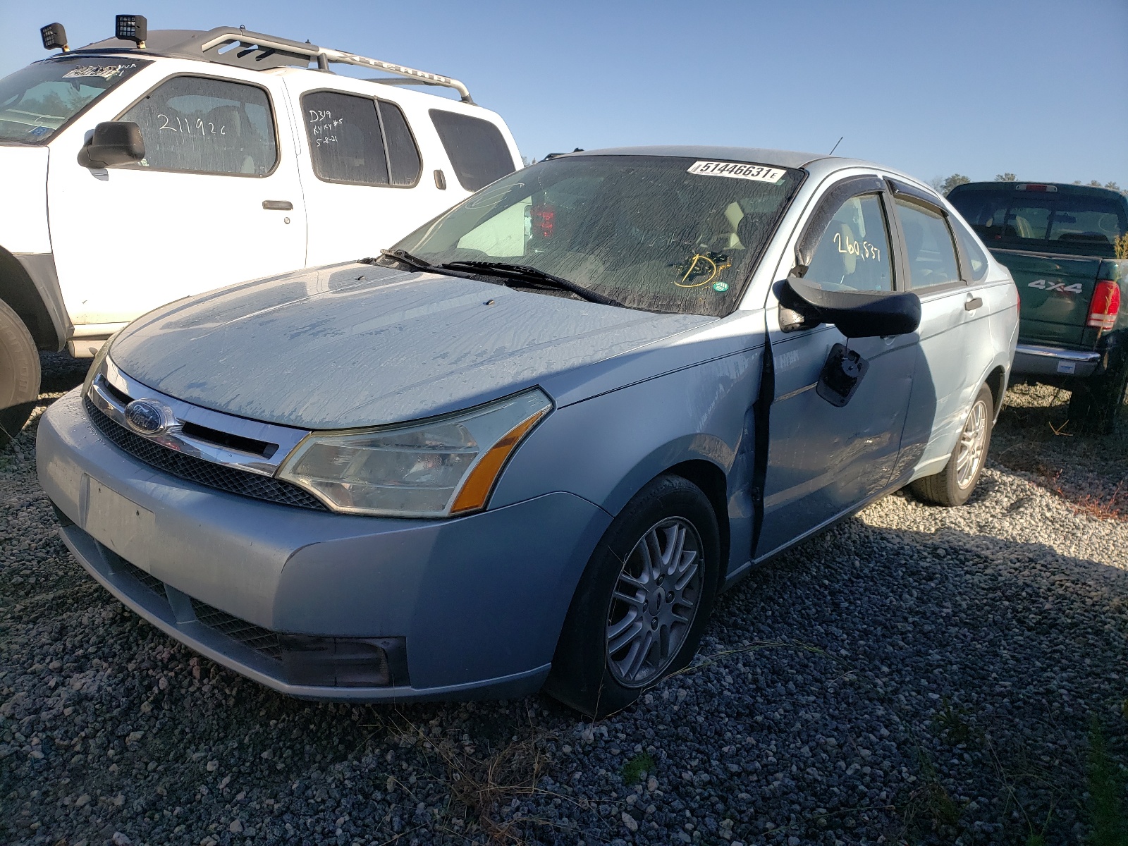 Photo 2 from auction – 2009 FORD FOCUS SE with VIN 1FAHP35N89W163855