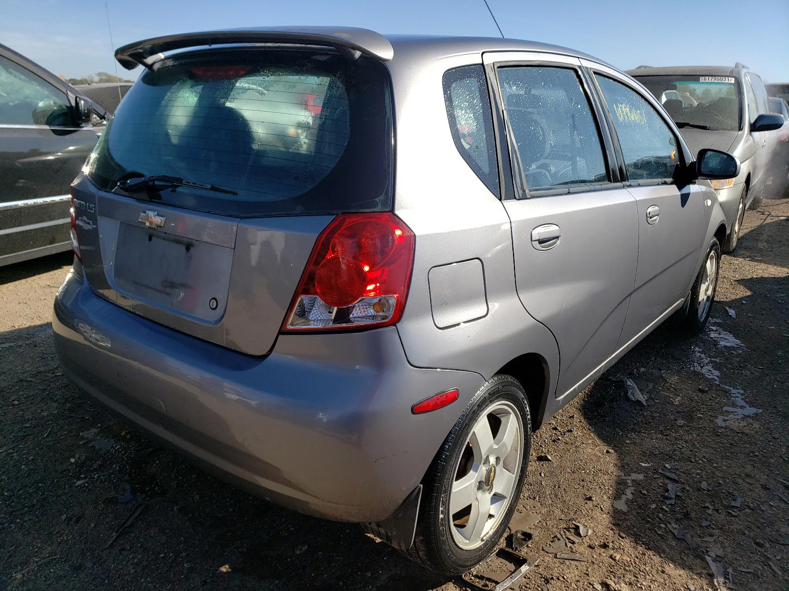 Photo 4 from auction – 2006 CHEVROLET AVEO BASE with VIN KL1TD66696B667007