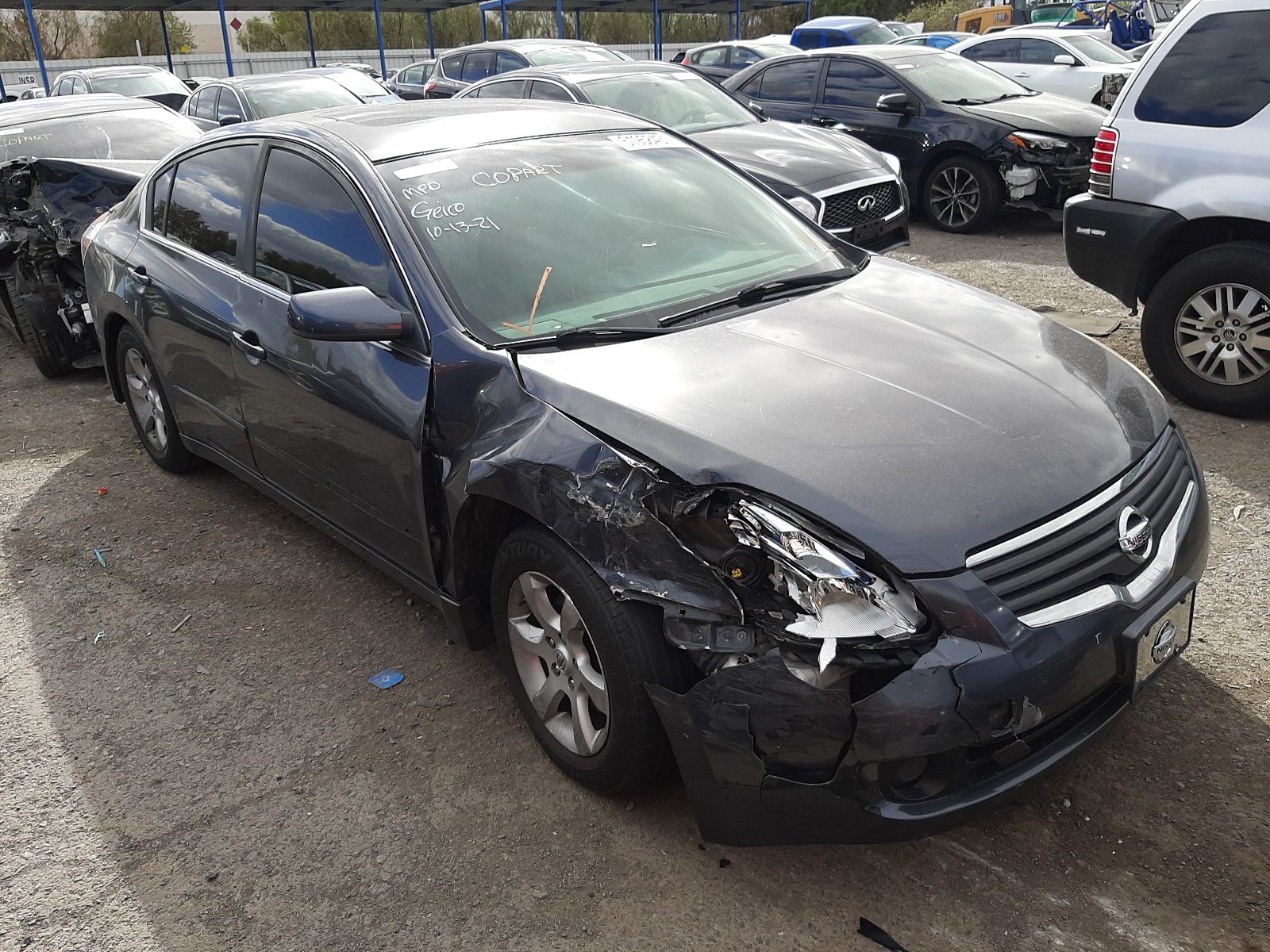 NISSAN ALTIMA 2.5 2008 with VIN 1N4AL21E98N403657 - Photo from auction