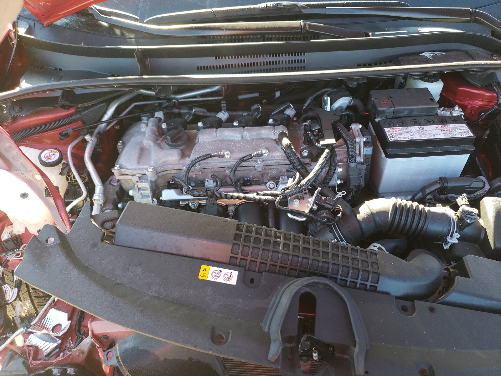 Photo 7 from auction – 2021 TOYOTA COROLLA LE with VIN 5YFEPMAE0MP168901