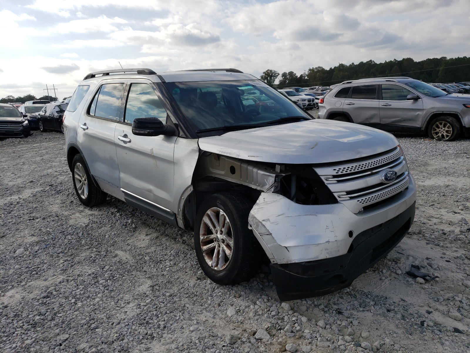FORD EXPLORER X 2013 with VIN 1FM5K7D85DGC76241 - Photo from auction