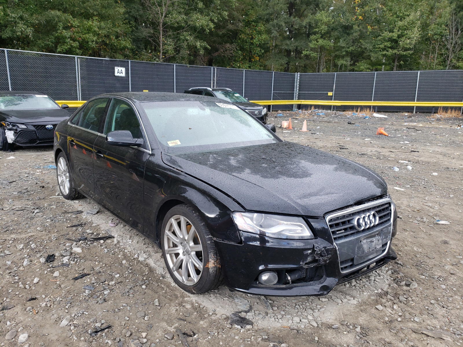 AUDI A4 PREMIUM 2011 with VIN WAUFFAFL1BN011866 - Photo from auction
