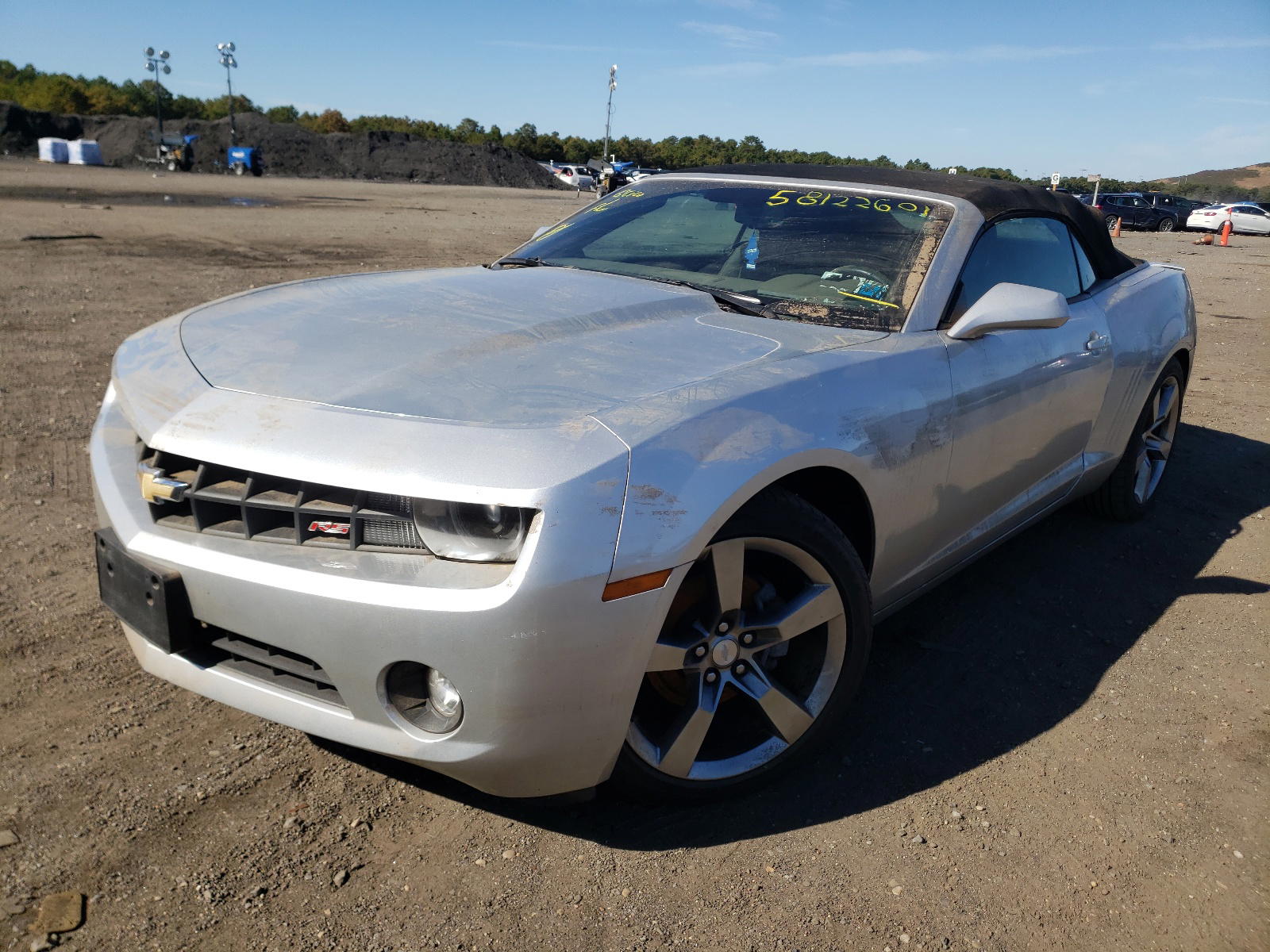 Photo 2 from auction – 2012 CHEVROLET CAMARO LT with VIN 2G1FC3D36C9111338