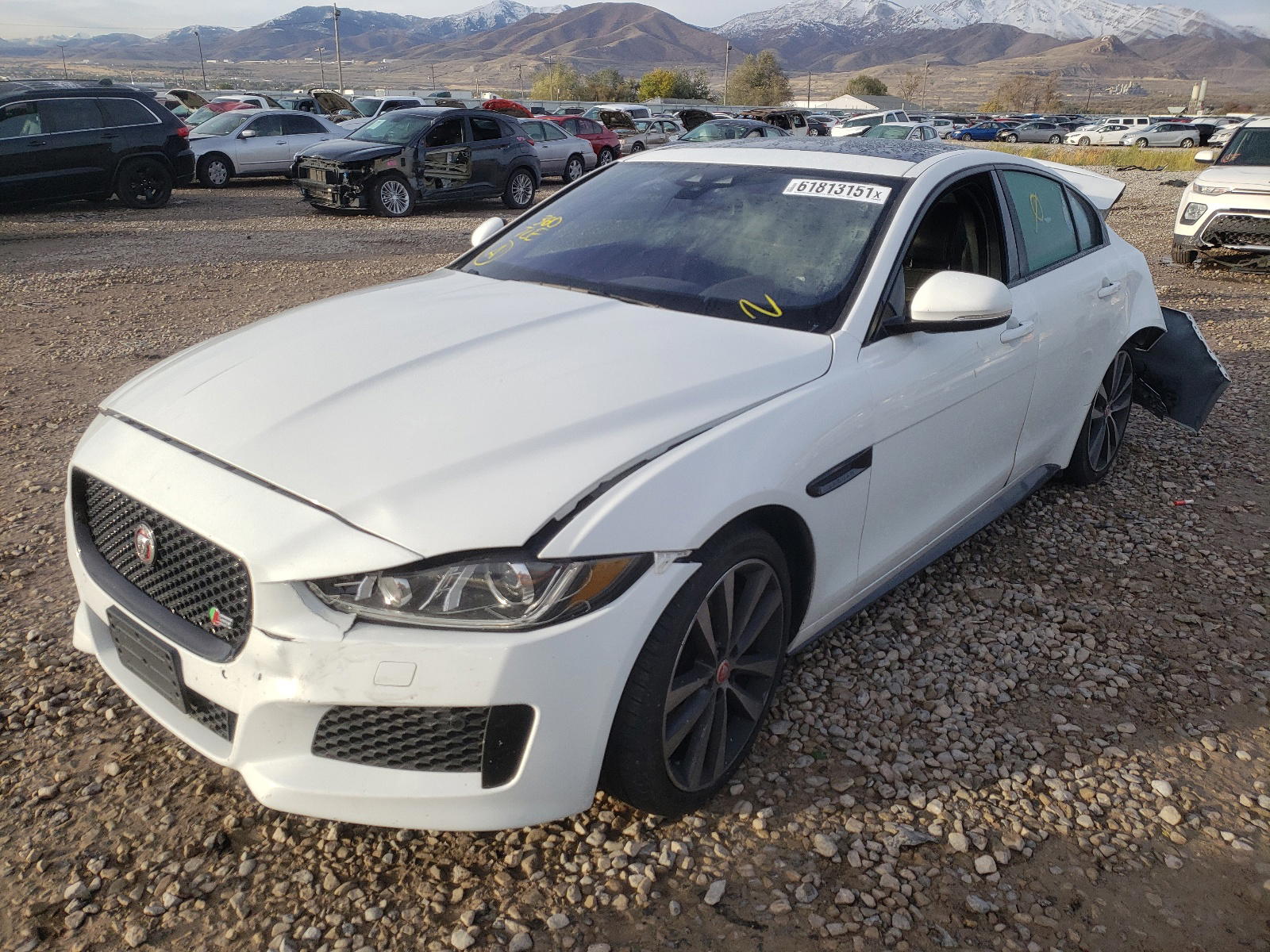 Photo 2 from auction – 2018 JAGUAR XE S with VIN SAJAM4FV0JCP17535