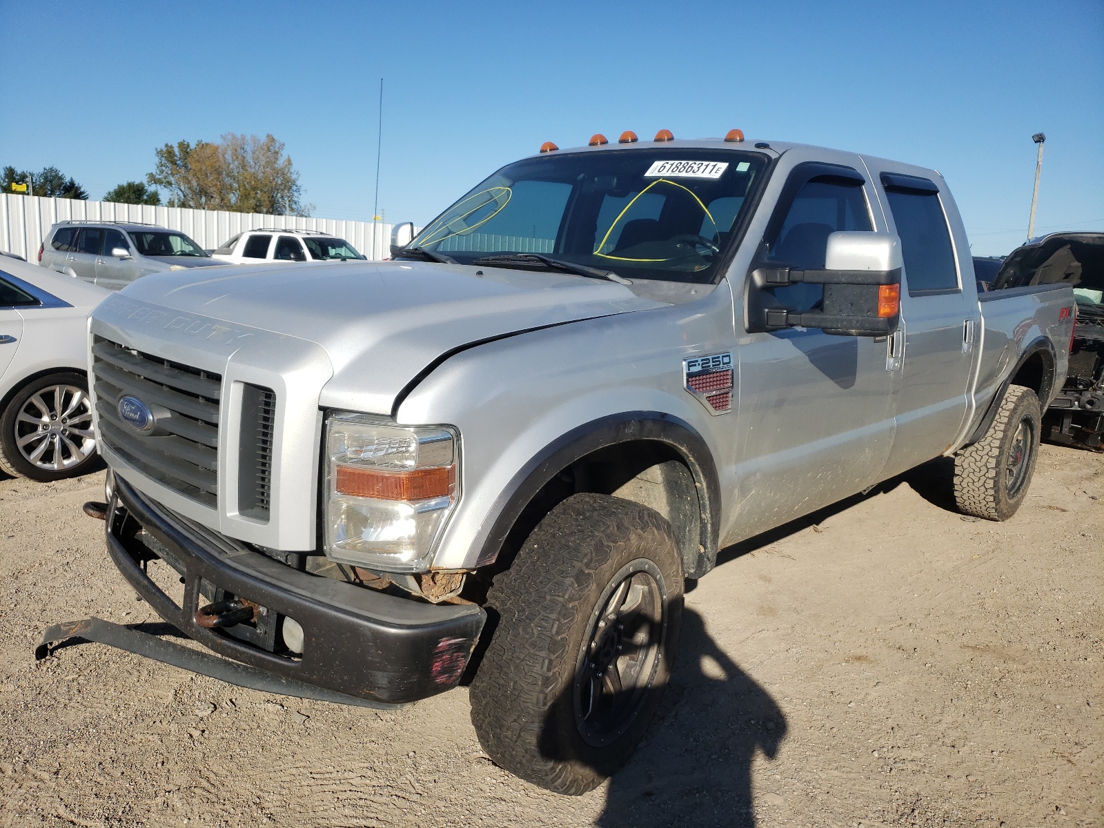 Photo 2 from auction – 2008 FORD F250 SUPER with VIN 1FTSW21R18EA40196