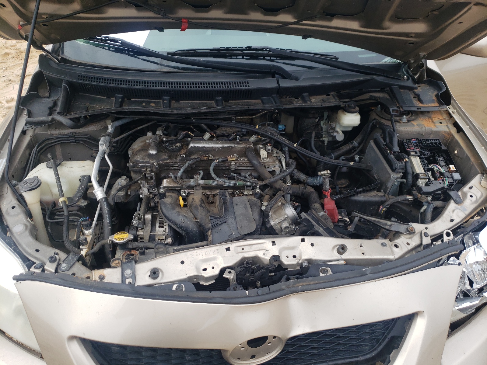 Photo 7 from auction – 2009 TOYOTA COROLLA BA with VIN 1NXBU40E69Z045901