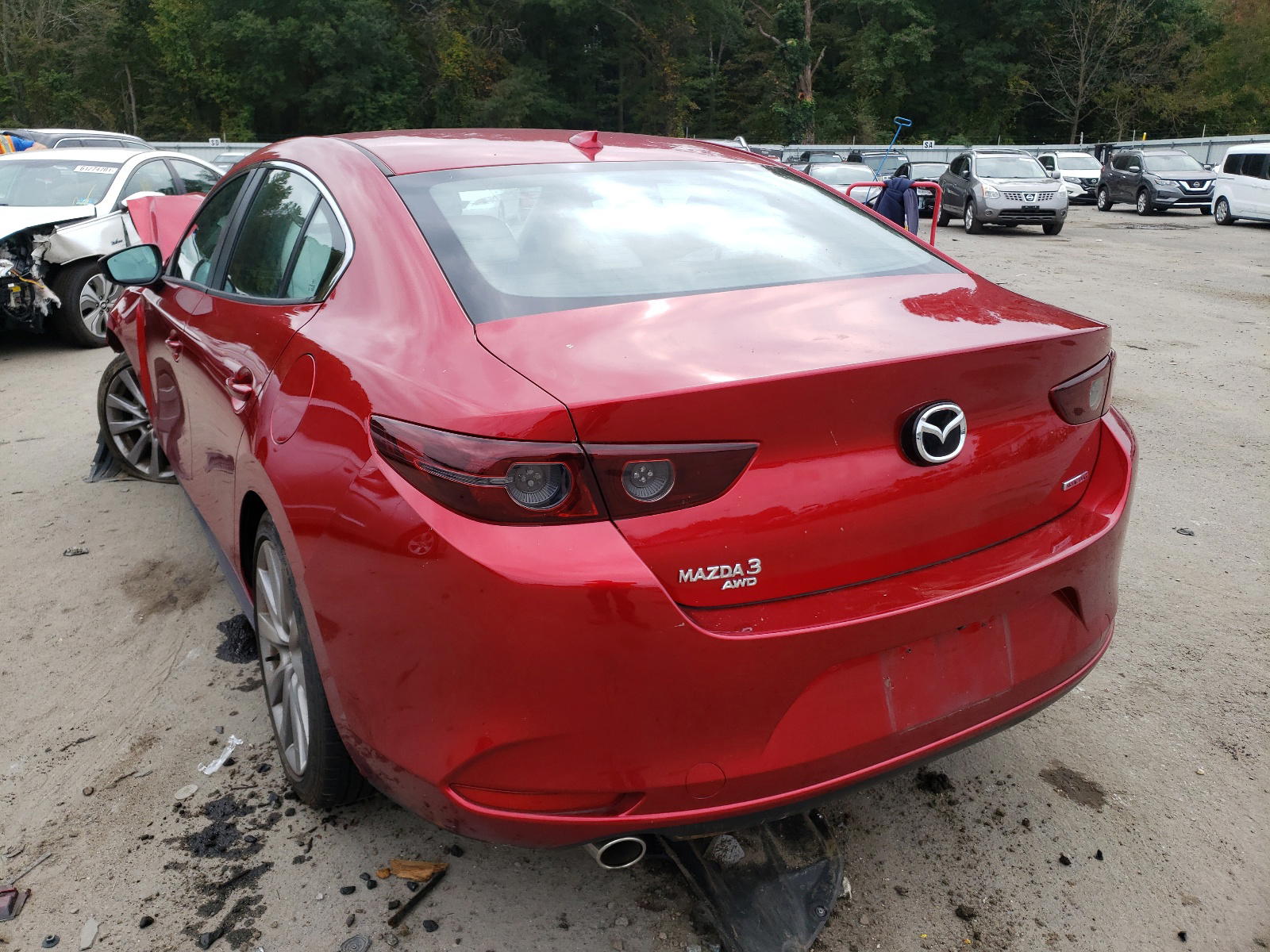 Photo 3 from auction – 2020 MAZDA 3 PREFERRE with VIN 3MZBPBDM1LM129800