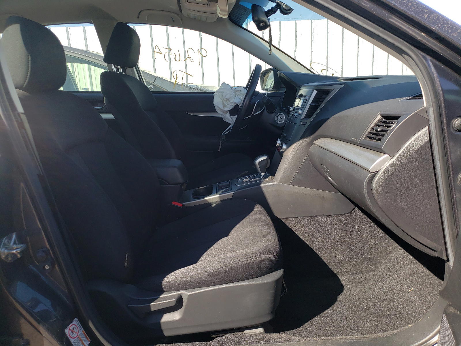 Photo 5 from auction – 2011 SUBARU LEGACY 2.5 with VIN 4S3BMBC60B3223813