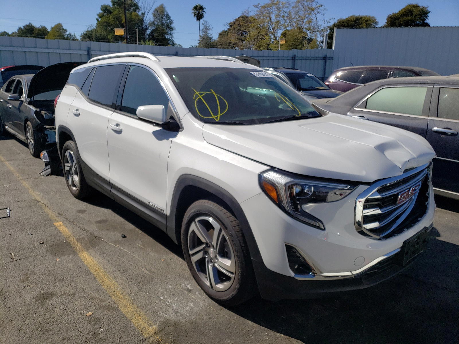 GMC TERRAIN SL 2019 with VIN 3GKALPEV3KL212894 - Photo from auction