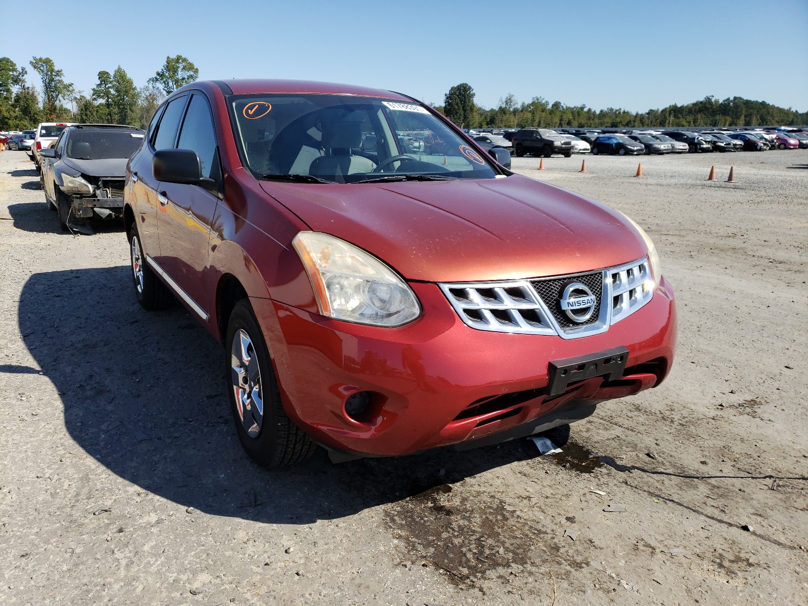 Photo 1 from auction – 2012 NISSAN ROGUE S with VIN JN8AS5MV6CW367606