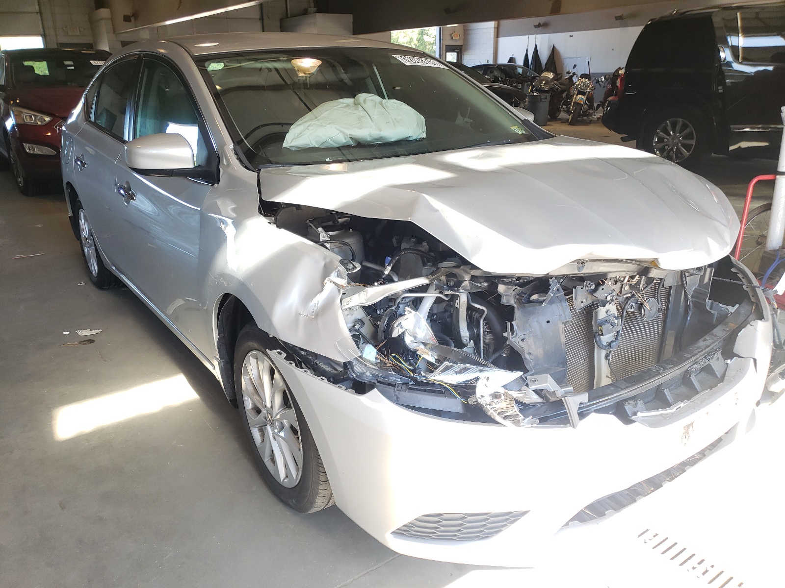 Photo 1 from auction – 2019 NISSAN SENTRA S with VIN 3N1AB7AP2KY250189