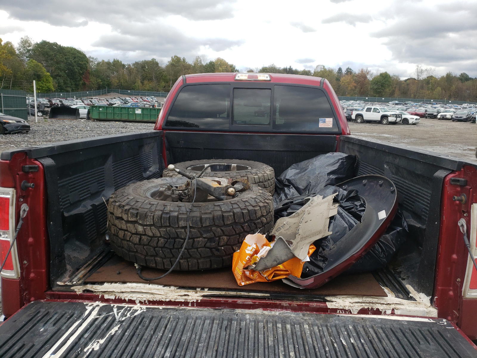 Photo 9 from auction – 2013 FORD F150 SUPER with VIN 1FTFX1EF0DFC60832