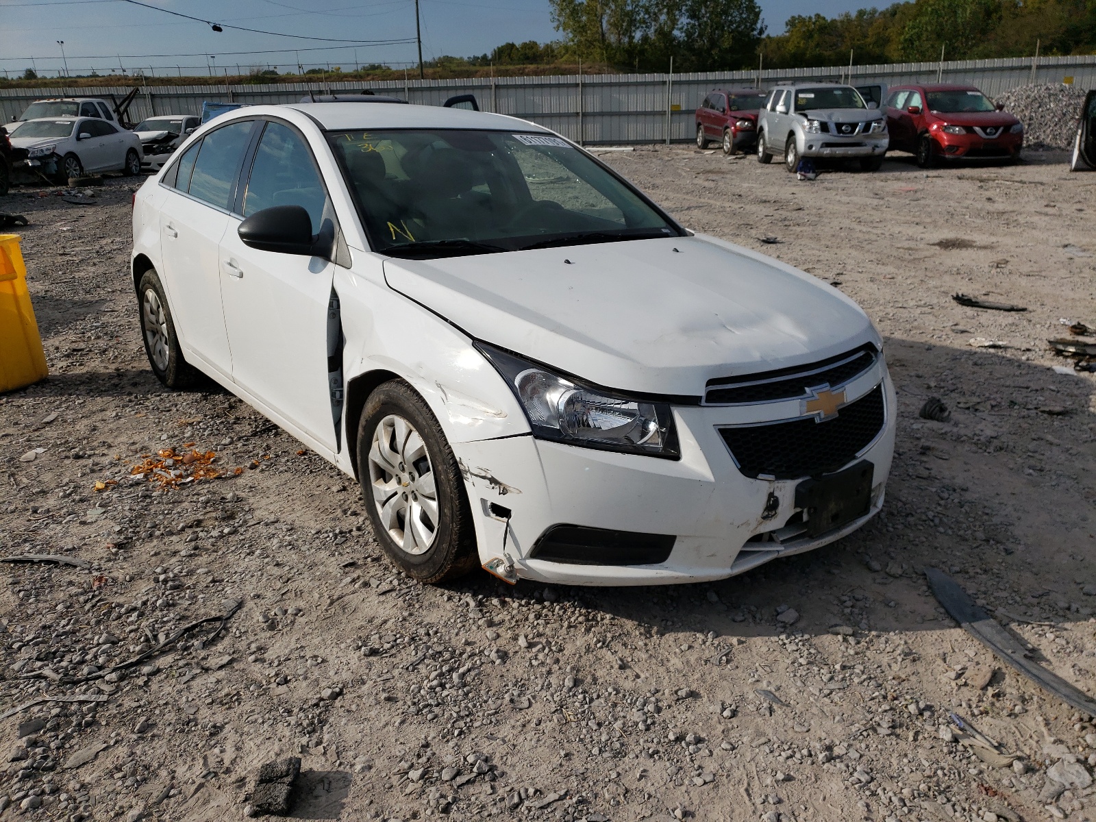 CHEVROLET CRUZE LS 2012 with VIN 1G1PC5SH3C7345887 - Photo from auction