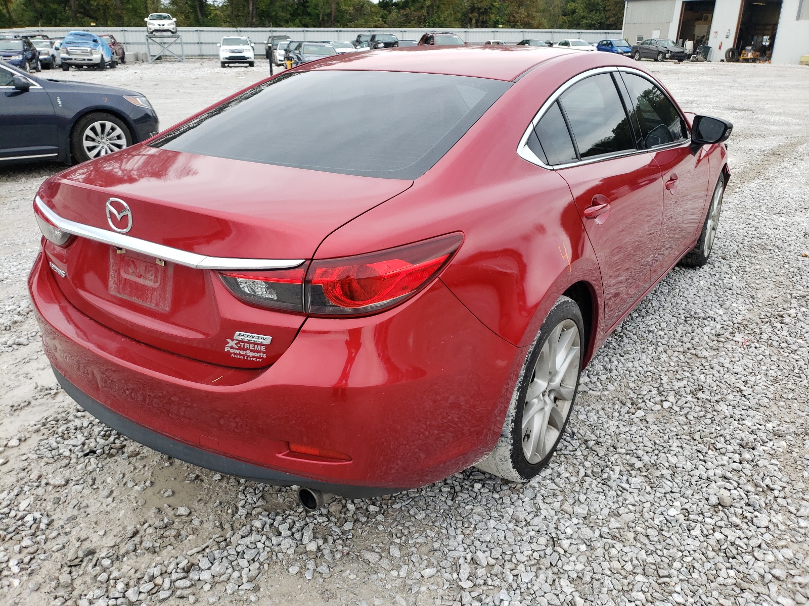 Photo 4 from auction – 2014 MAZDA 6 TOURING with VIN JM1GJ1T67E1136550