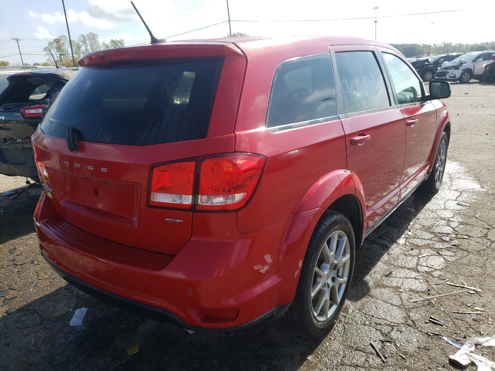 Photo 4 from auction – 2017 DODGE JOURNEY GT with VIN 3C4PDDEG0HT703645