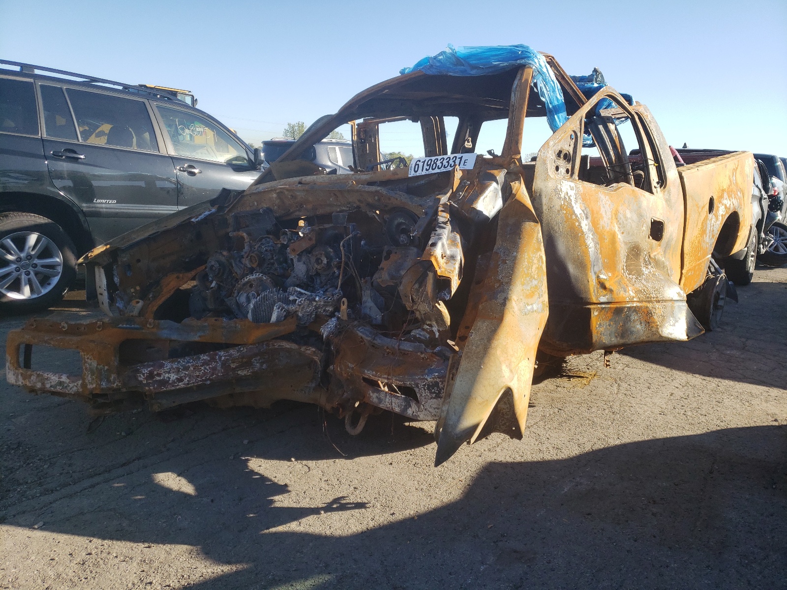 Photo 2 from auction – 2004 FORD F150 with VIN 1FTPX14594NB12357