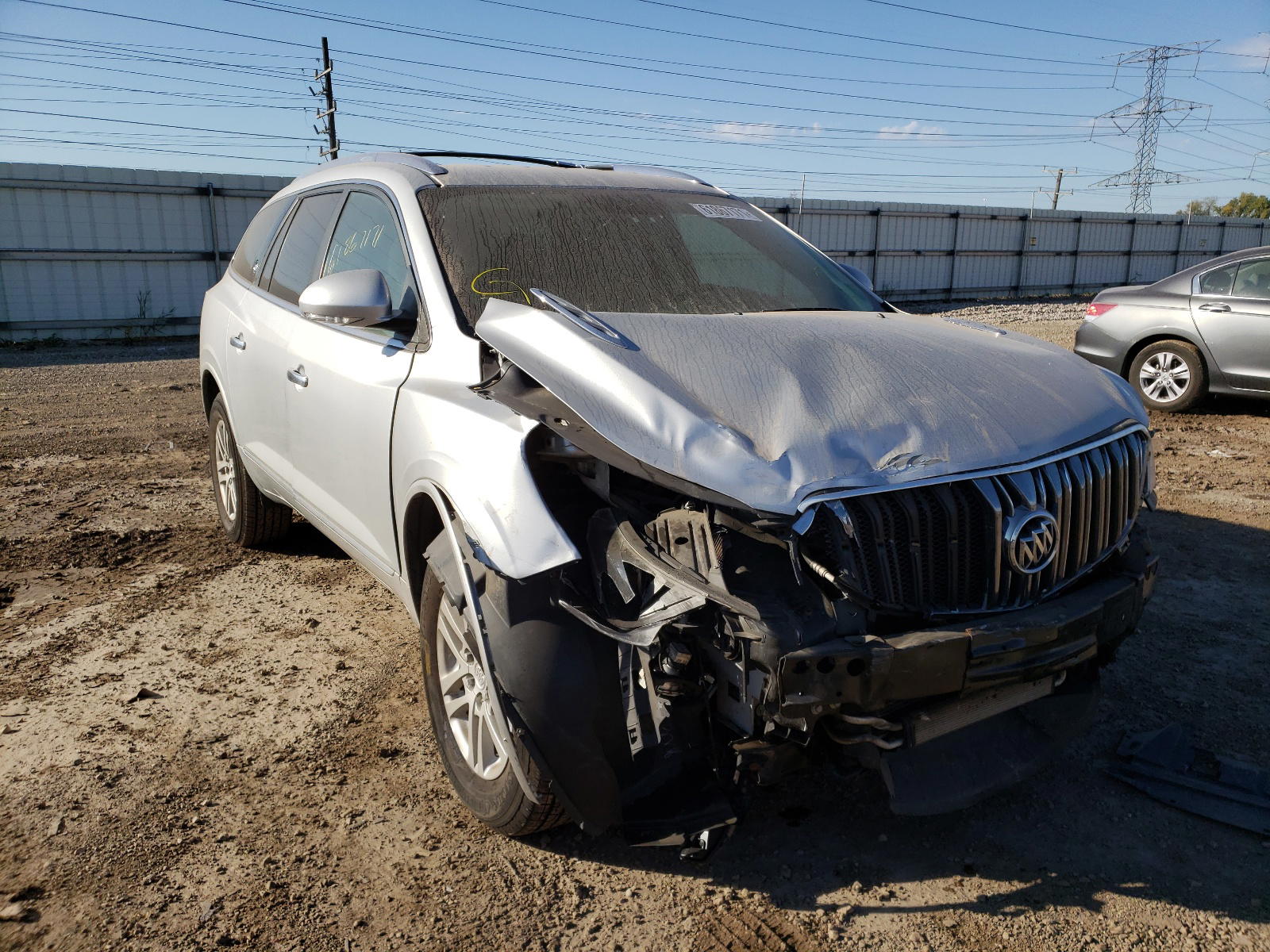 BUICK ENCLAVE 2014 with VIN 5GAKRAKD2EJ186373 - Photo from auction