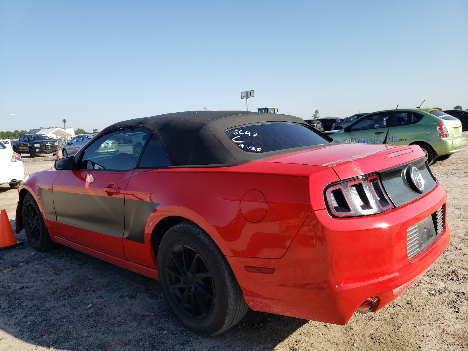Photo 3 from auction – 2014 FORD MUSTANG with VIN 1ZVBP8EM2E5205647