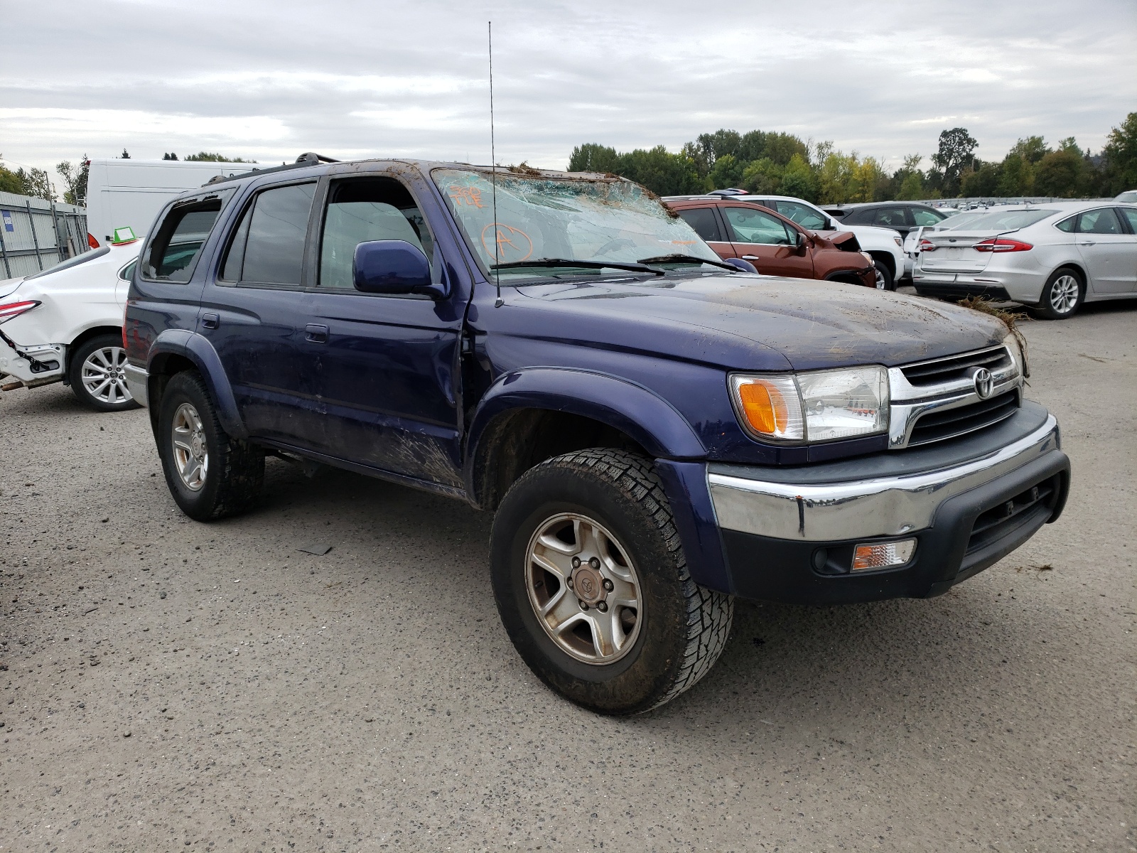 TOYOTA 4RUNNER SR 2002 with VIN JT3HN86RX20383106 - Photo from auction
